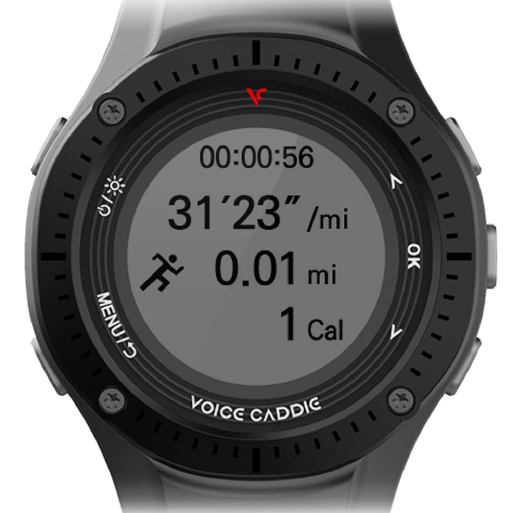 VOICE CADDIE G3 Hybrid Golf GPS Watch with Slope - Black | Accurate Distance Measurement | Golf Course GPS Rangefinder | Perfect for Golfers & Outdoor Sports Enthusiasts