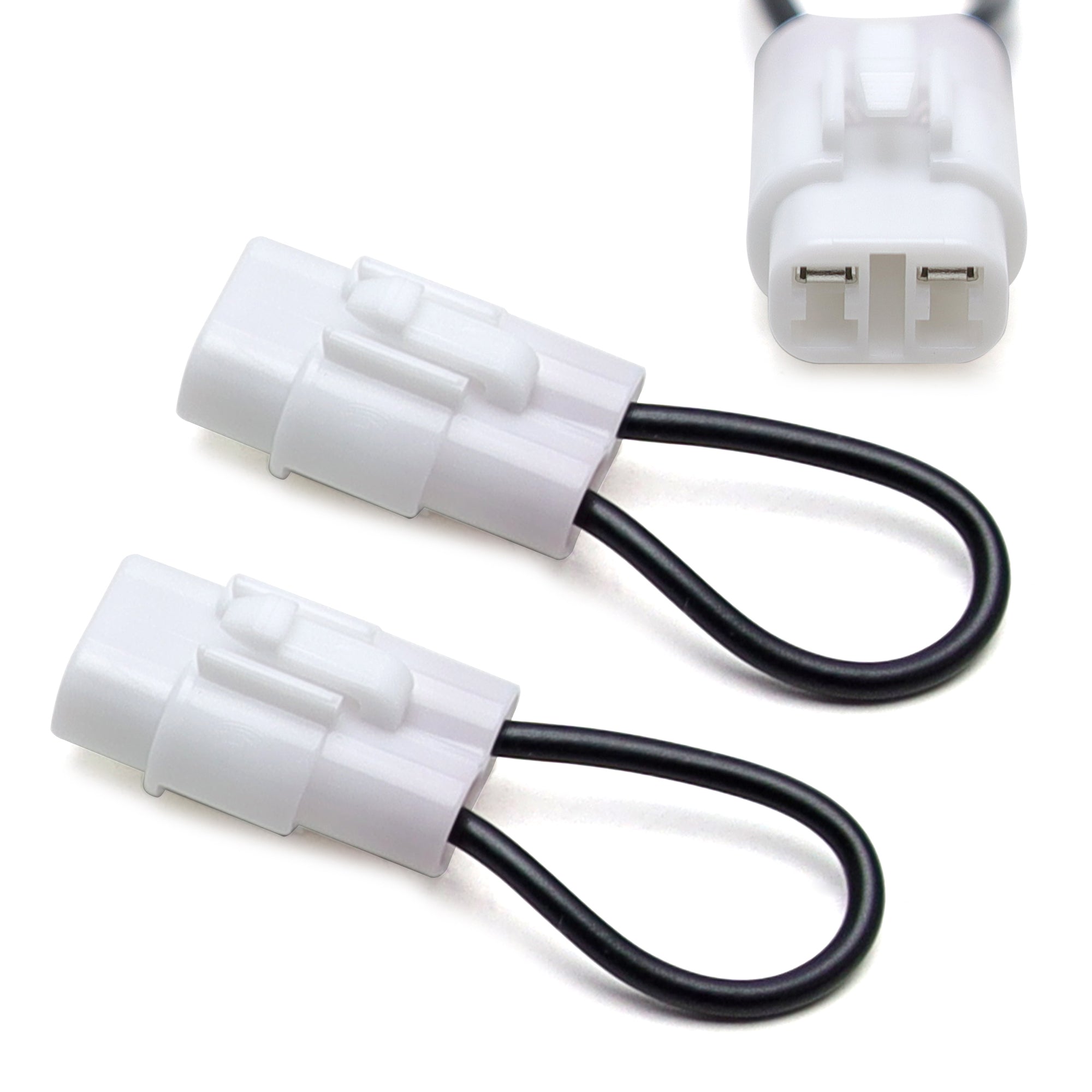 2-Piece Buckle Restraint Override Bypass Adapters for Kawasaki & Yamaha ATV/UTV Seats - Compatible with Off-Road Vehicles and Side-by-Sides