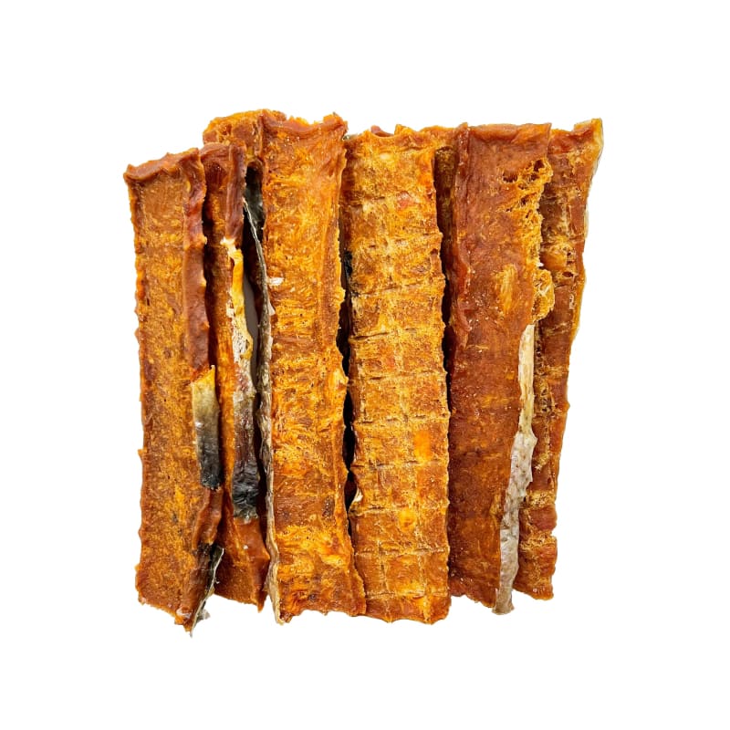 Premium Wild Alaskan Salmon Jerky for Dogs - Natural Air-Dried Dog Treats, 70g - High Protein Snack for Training, Rewards & Dental Health
