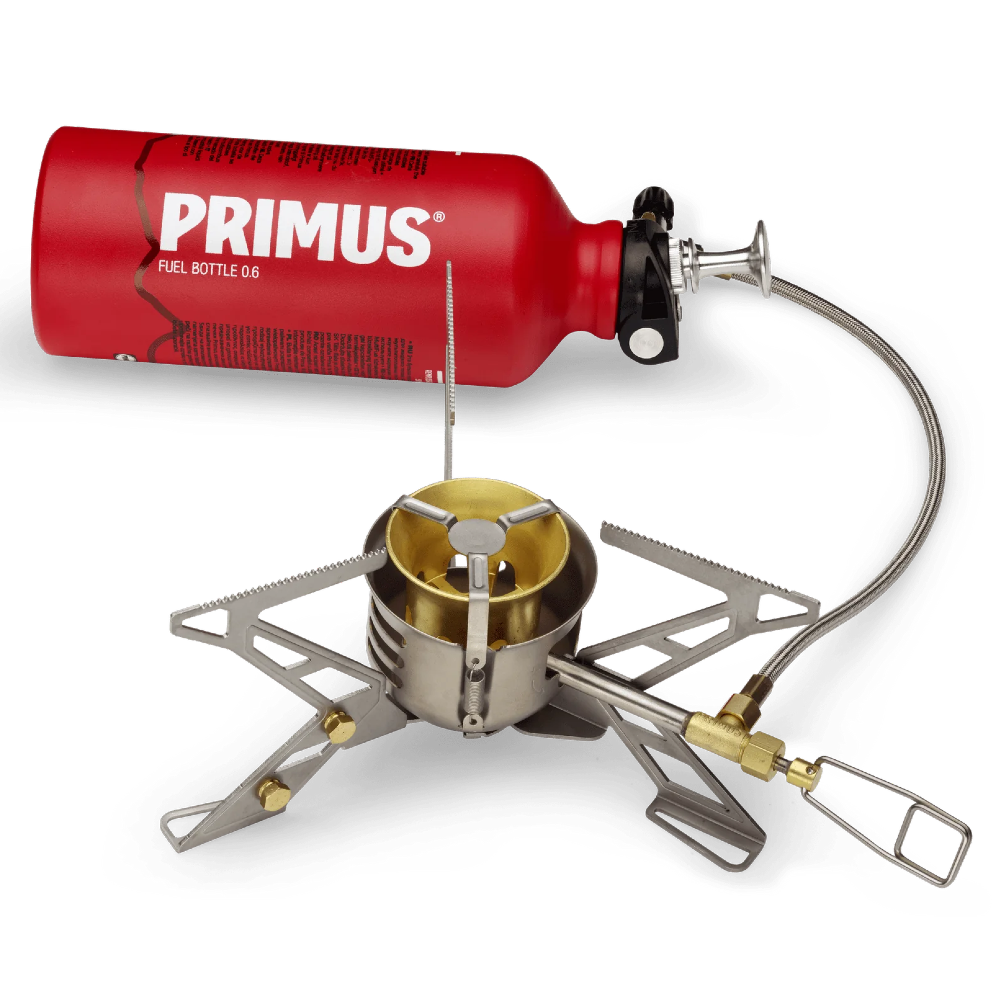 Primus OmniFuel Multi-Fuel Camping Stove with Fuel Bottle - Lightweight, Compact & Reliable for Backpacking, Hiking & Outdoor Adventures