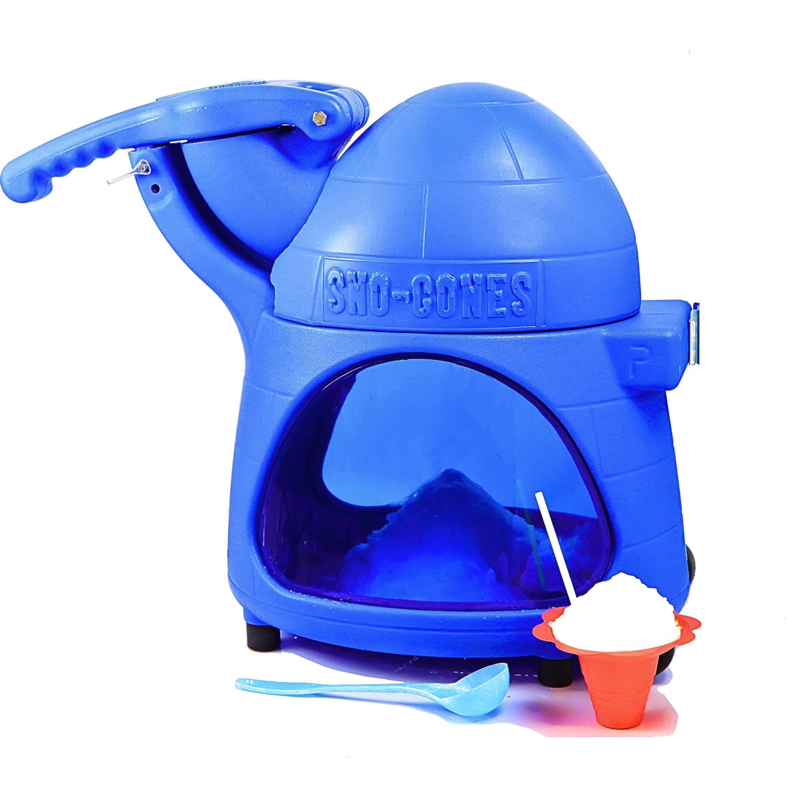 Commercial Snow Cone Machine - Heavy Duty Shaved Ice Maker for Professional Concessionaires | Perfect for Carnivals, Fairs, and Outdoor Events