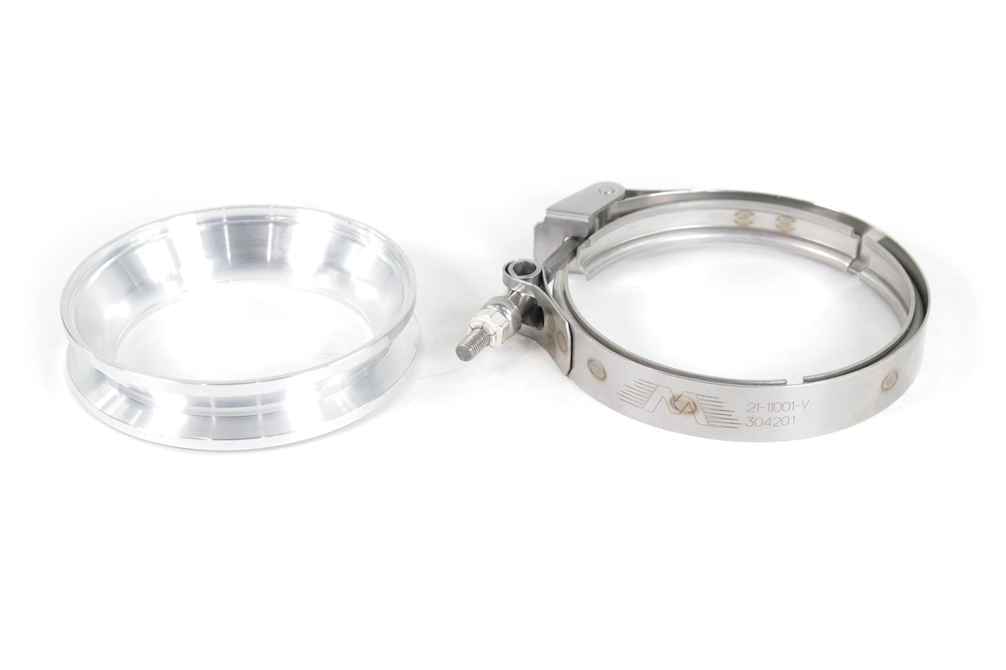 GT42/47/55 Aluminum Compressor Outlet Flange & Clamp Kit for 4