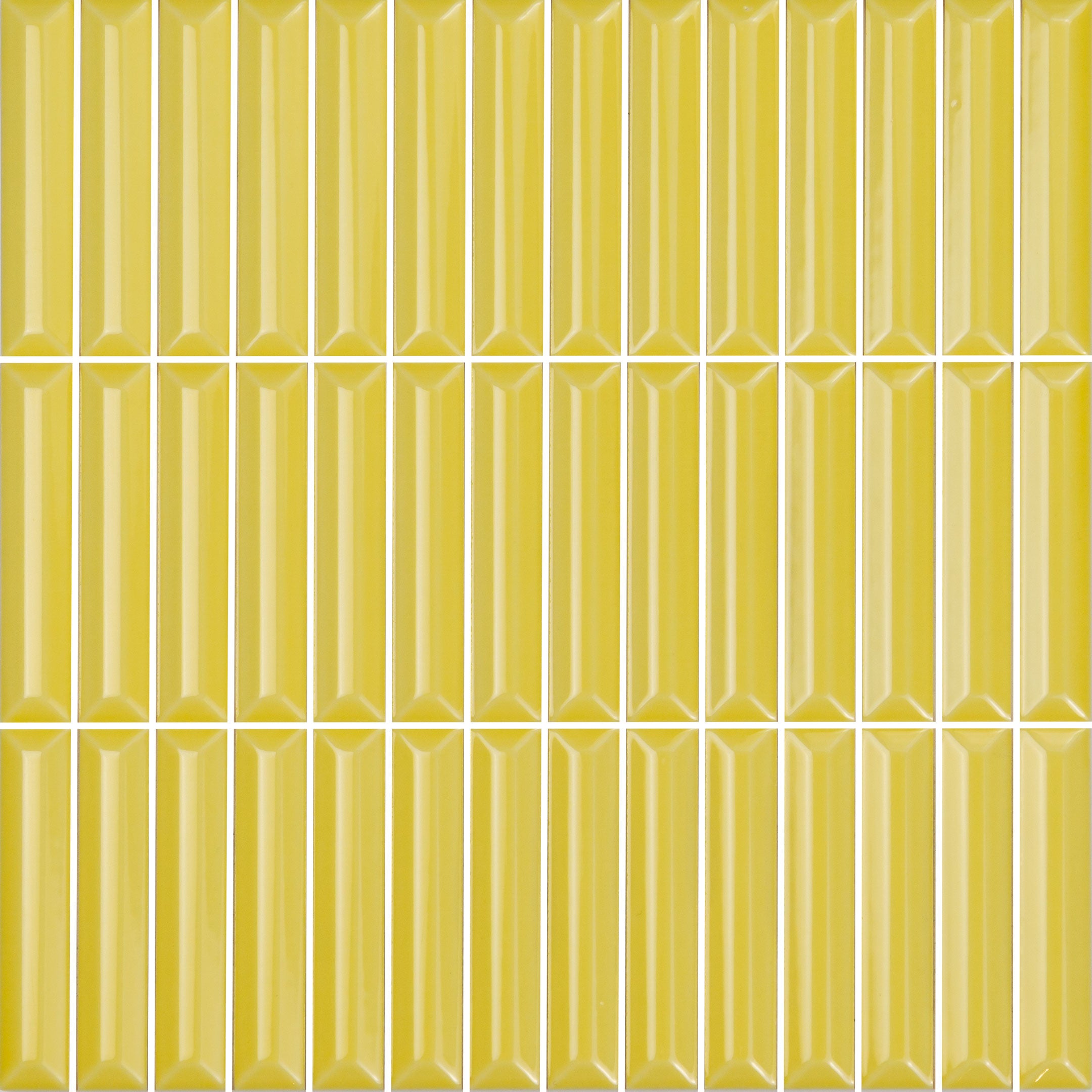 Premium Hashi Curve Kit Kat Fluted Wall Tile - Elegant Textured Ceramic Tiles for Modern Kitchen Backsplash & Bathroom Decor