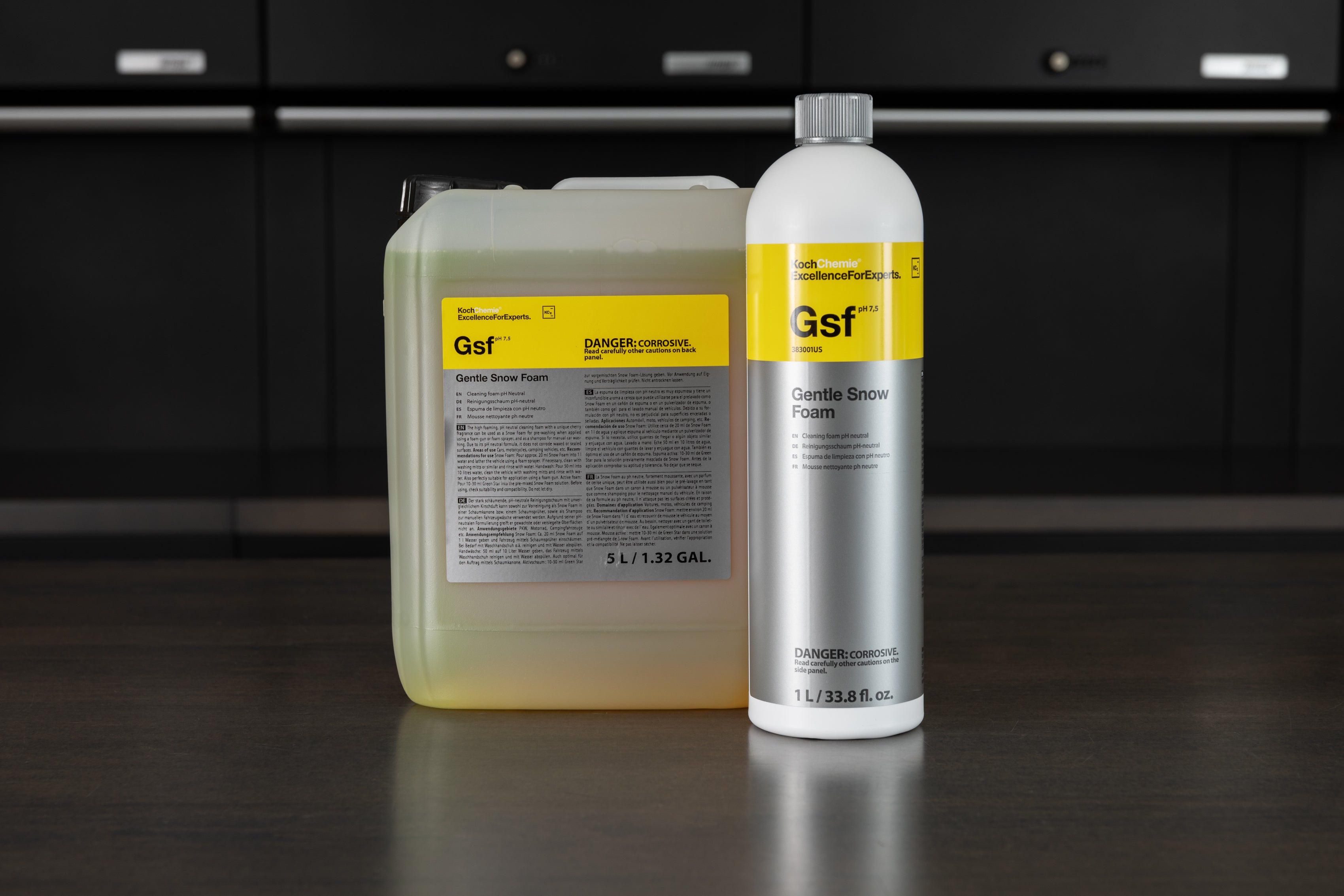 Koch Chemie GSF Gentle Snow Foam - Premium pH-Neutral Car Wash Snow Foam for Foam Cannon & Pressure Washer - Perfect for Detailing, Ceramic Coating & Winter Car Care