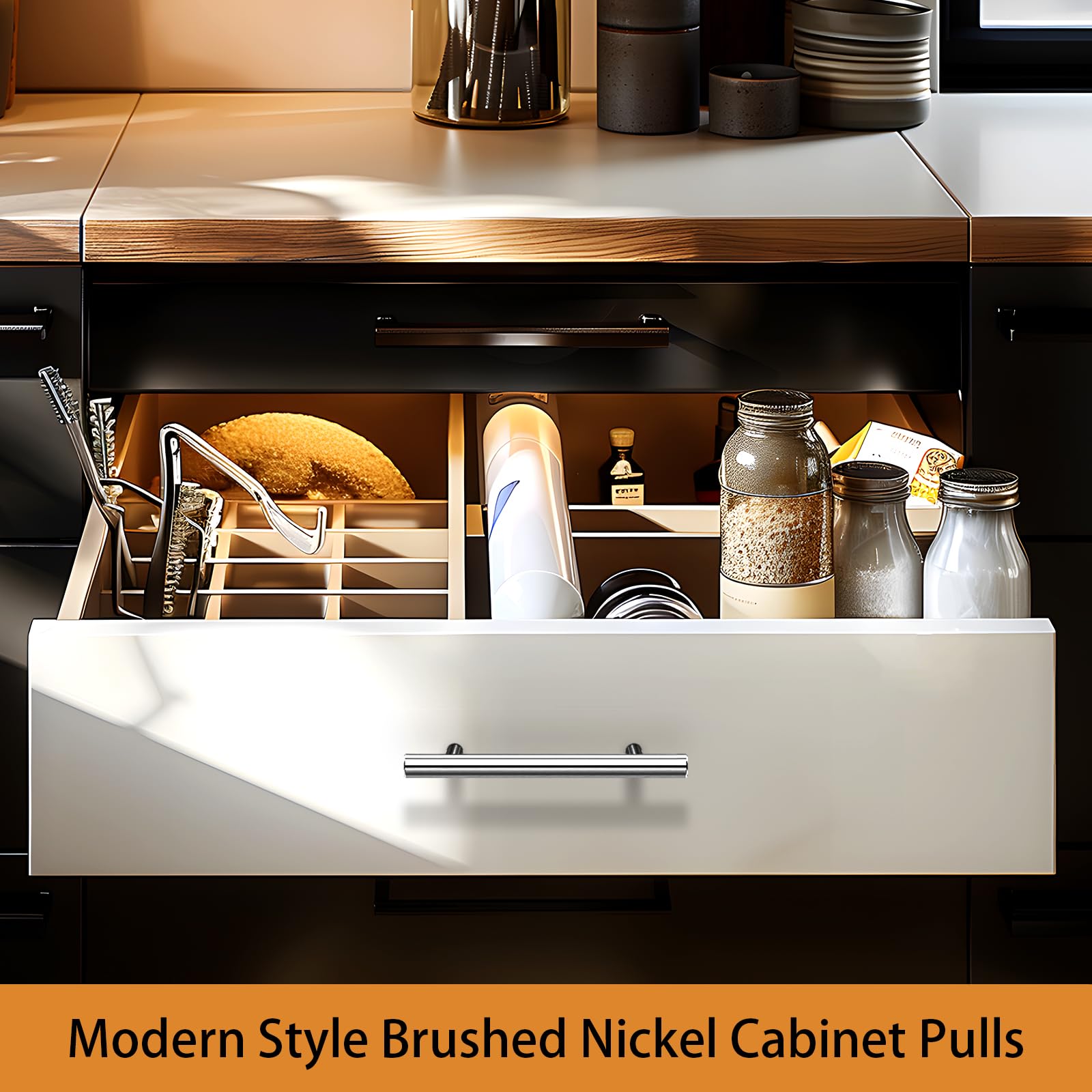 Polished Chrome Cabinet Handles 15 Pack - 3.5