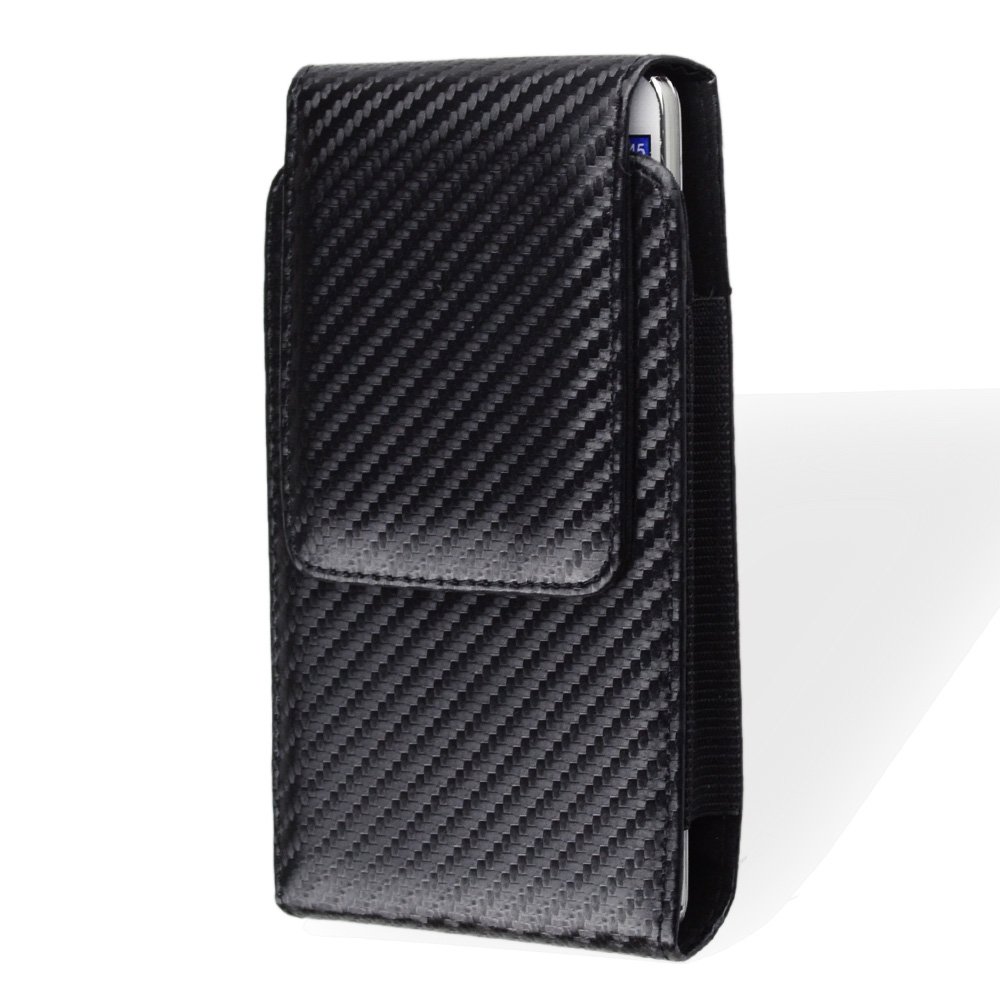Premium Faux Leather Cell Phone Swivel Belt Clip Holster - Compatible with iPhone SE 2022/14/13 Mini/12 Mini/11 Pro/X/XS, Samsung Galaxy S22/S21/S20/A01/A41, Google Pixel 6/5/4 - Perfect for Work, Travel & Outdoor Activities