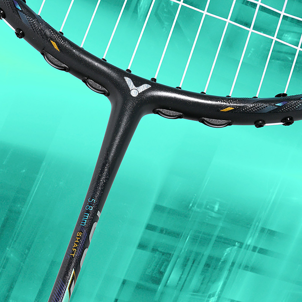 Victor AuraSpeed 100X Ultra Badminton Racket (Green Wraith) - Lightweight Carbon Fiber Shuttlecock Racket for Professional Players | Perfect for Tournaments & Training Sessions