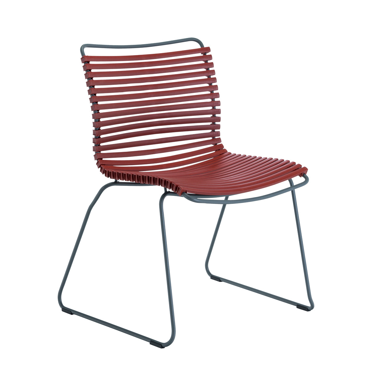 Click Outdoor Dining Chair - Lightweight Patio Chairs for Backyard, Garden, Poolside & Camping - Weather-Resistant Folding Chairs for Outdoor Entertaining
