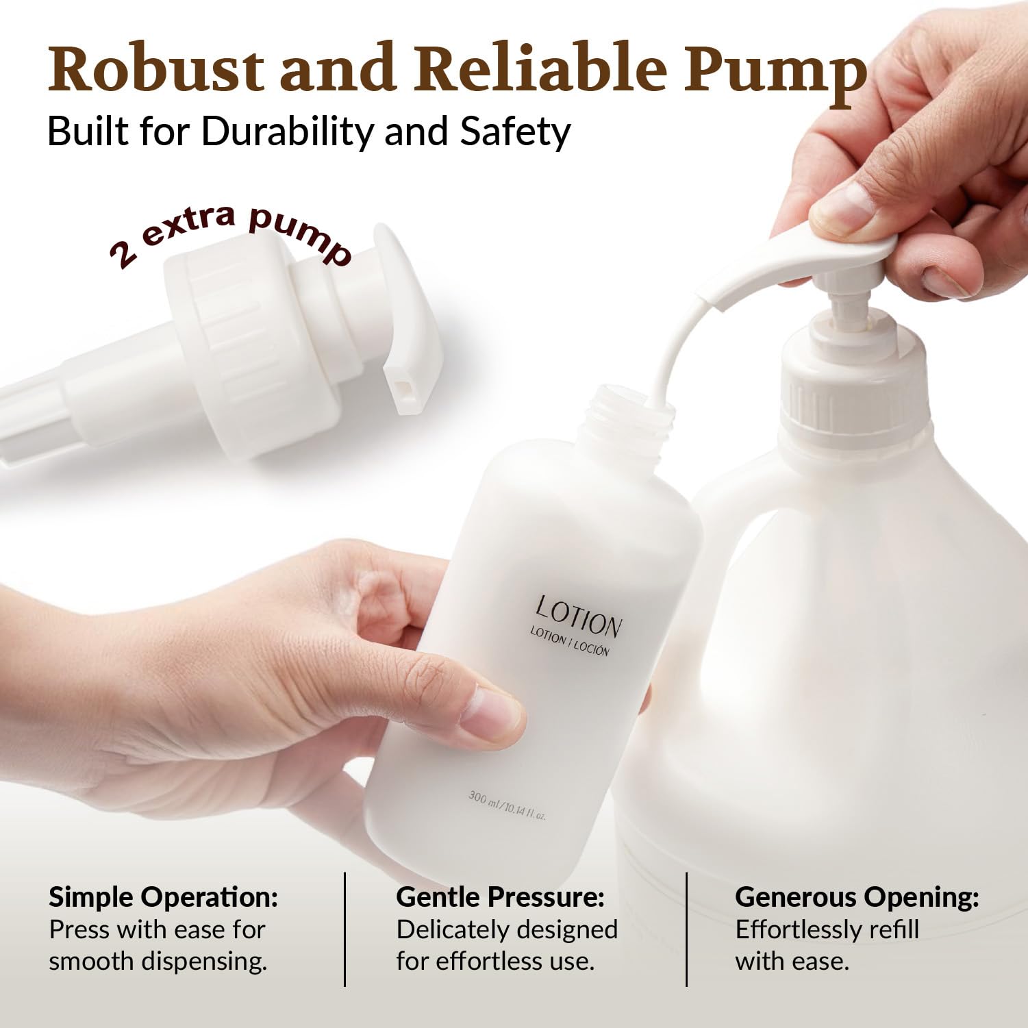 2-Pack 1 Gallon Bulk Hotel Conditioner with Pump Dispenser - Aloe Vera & Green Tea Extract Infused - Refillable for Wall-Mounted & Stand Dispensers - Perfect for Hotels, Spas, Salons & Home Use