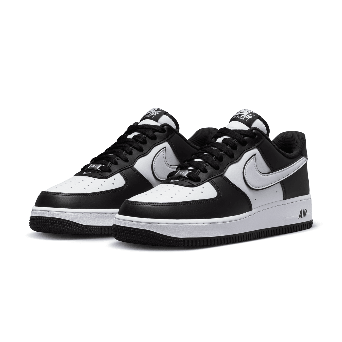 Nike Air Force 1 '07 Men's Basketball Shoes - Classic Black & White Sneakers for Casual Wear, Street Style & Everyday Comfort