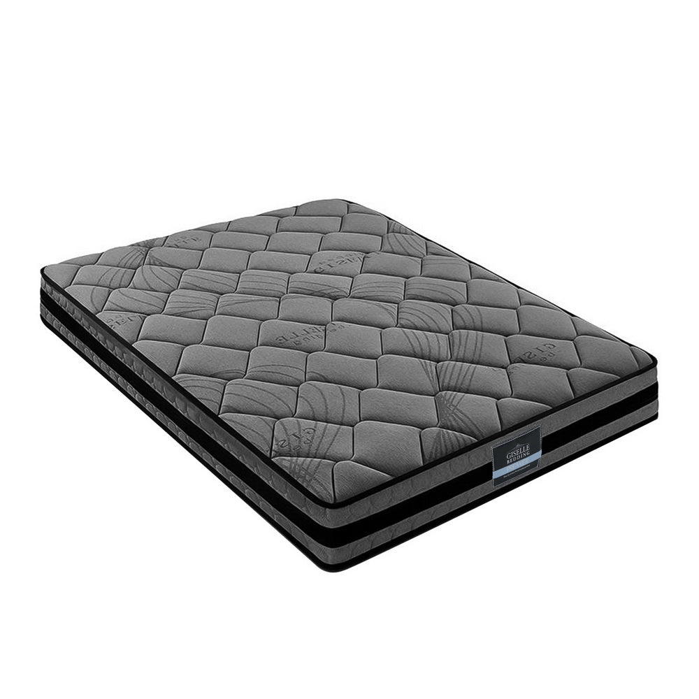 Premium 22cm Thick Wendell Pocket Spring Mattress - Queen Size Bed for Ultimate Comfort | Perfect for Master Bedrooms, Guest Rooms & Luxury Hotels