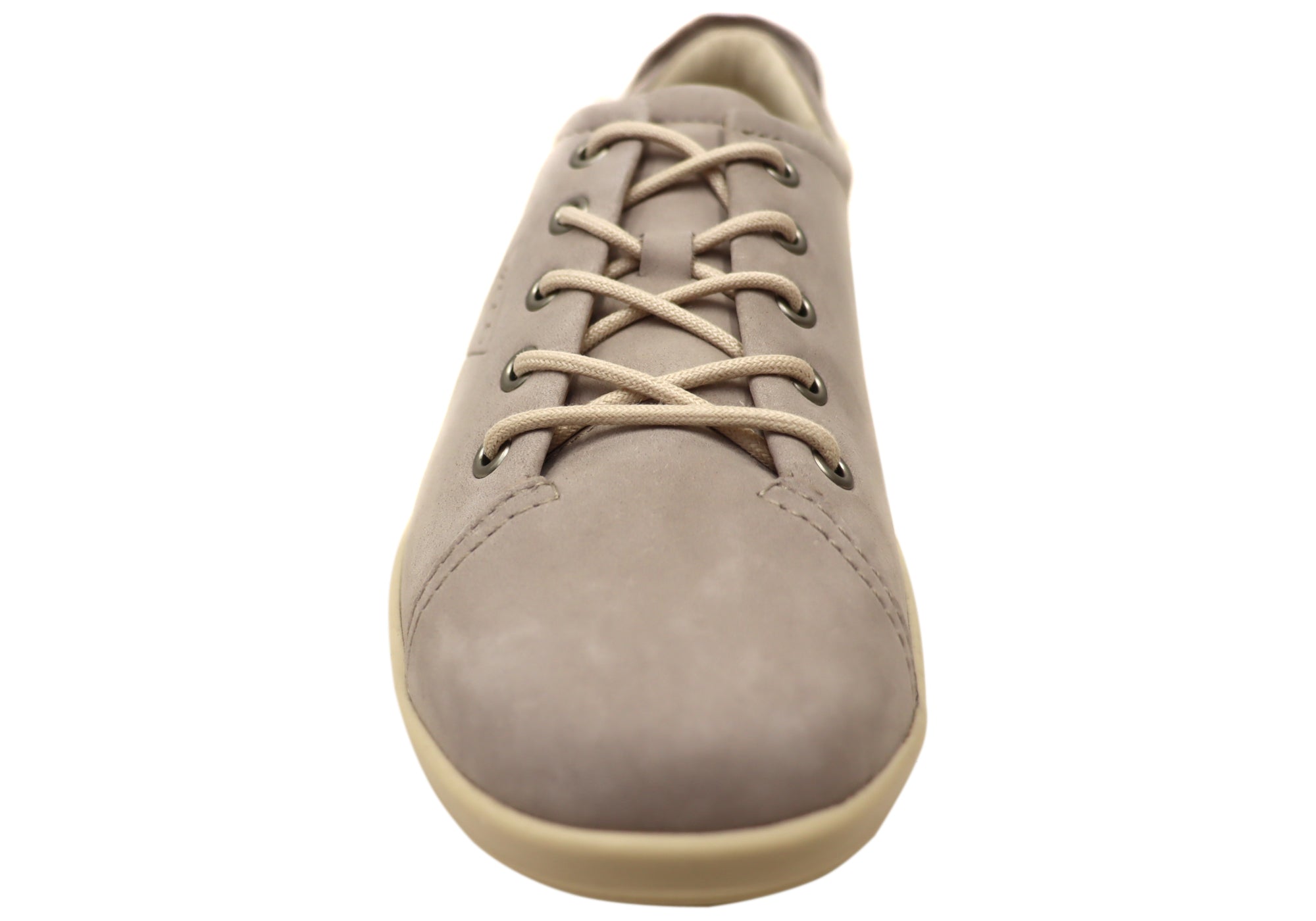 ECCO Women's Comfortable Leather Soft 2.0 Sneakers - Lightweight Walking Shoes for Women - Perfect for Work, Travel & Everyday Wear