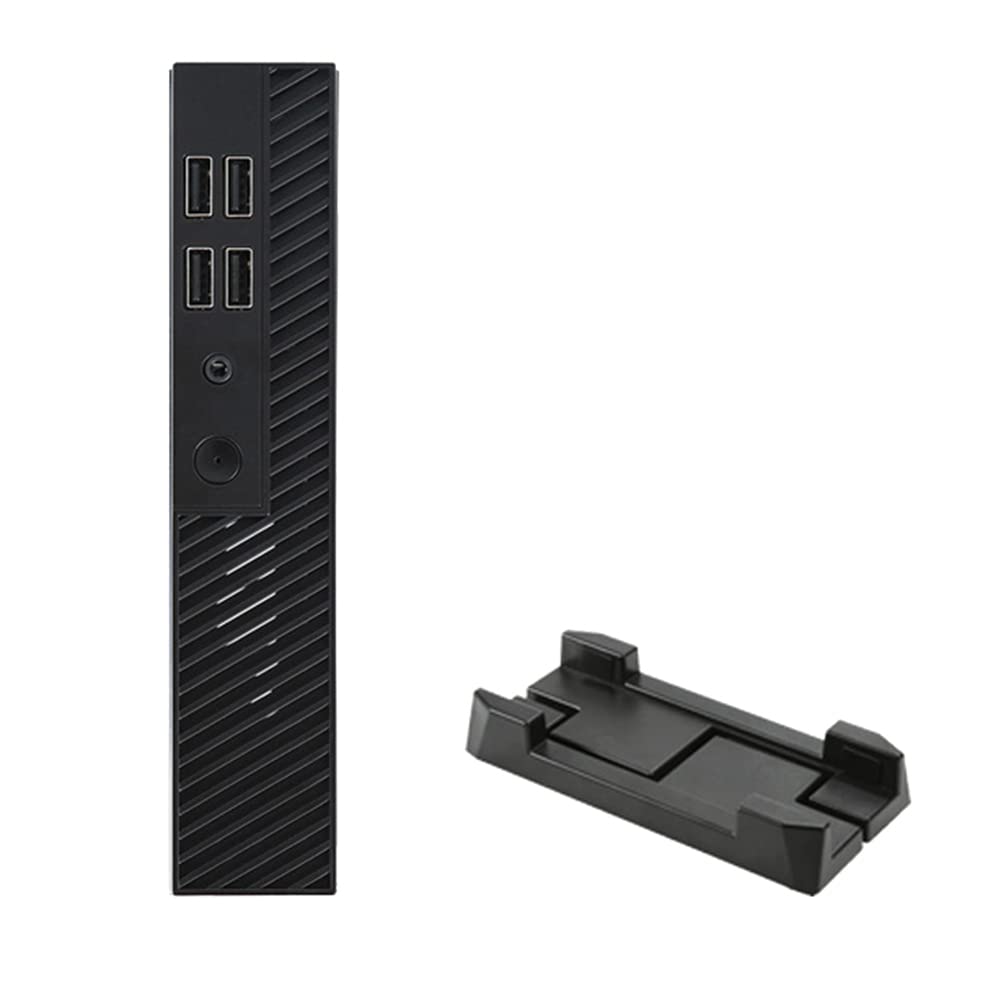 Echwave DX01 Ultra Slim Mini ITX PC Case - Compact Desktop Computer Chassis with USB 2.0 Ports & Adjustable Feet | Perfect for Home Office, Gaming Rigs, and Space-Saving Workstations