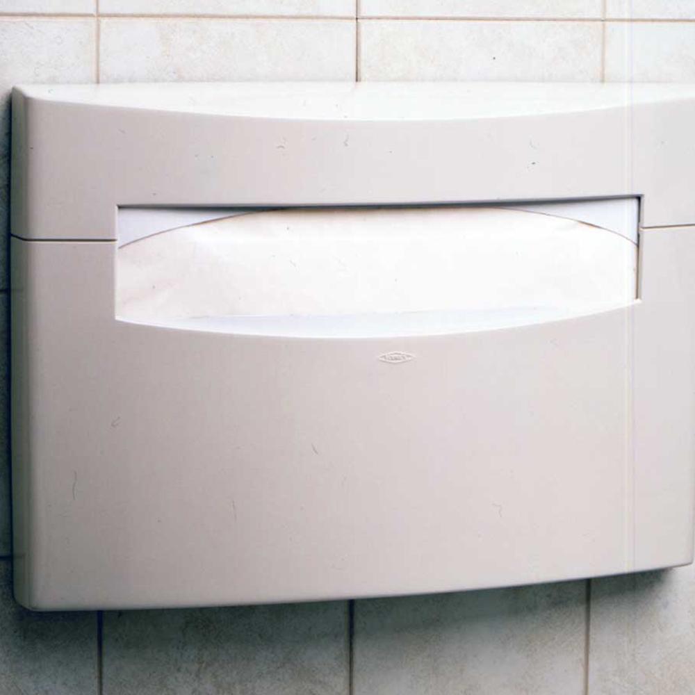Bobrick B5221 MatrixSeries Seat Cover Dispenser - Surface Mounted Glossy Finish for Public Restrooms & Commercial Washrooms