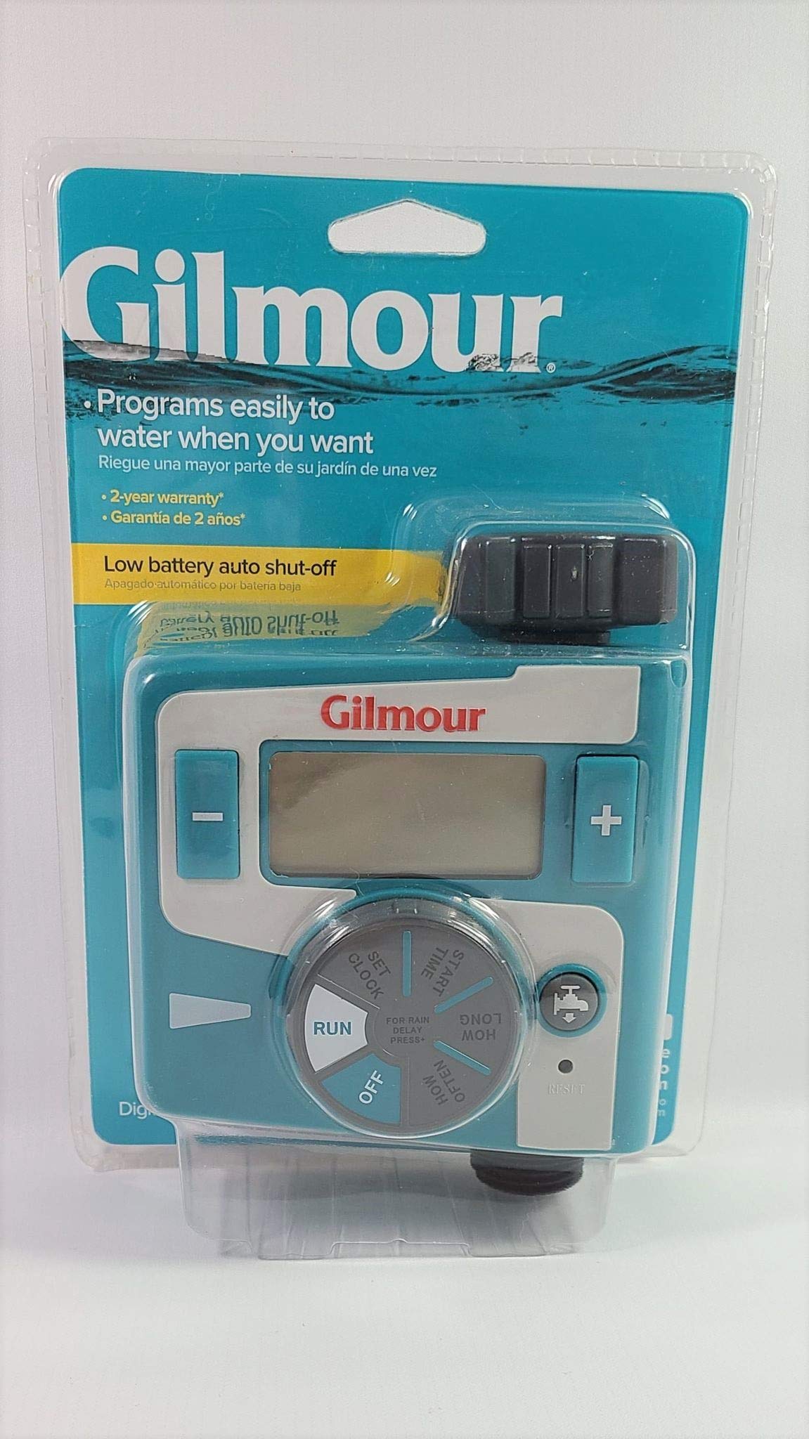 Gilmour 300GTS Single Outlet Outdoor Electric Timer for Garden, Lawn & Home Automation - Water Sprinkler & Appliance Control