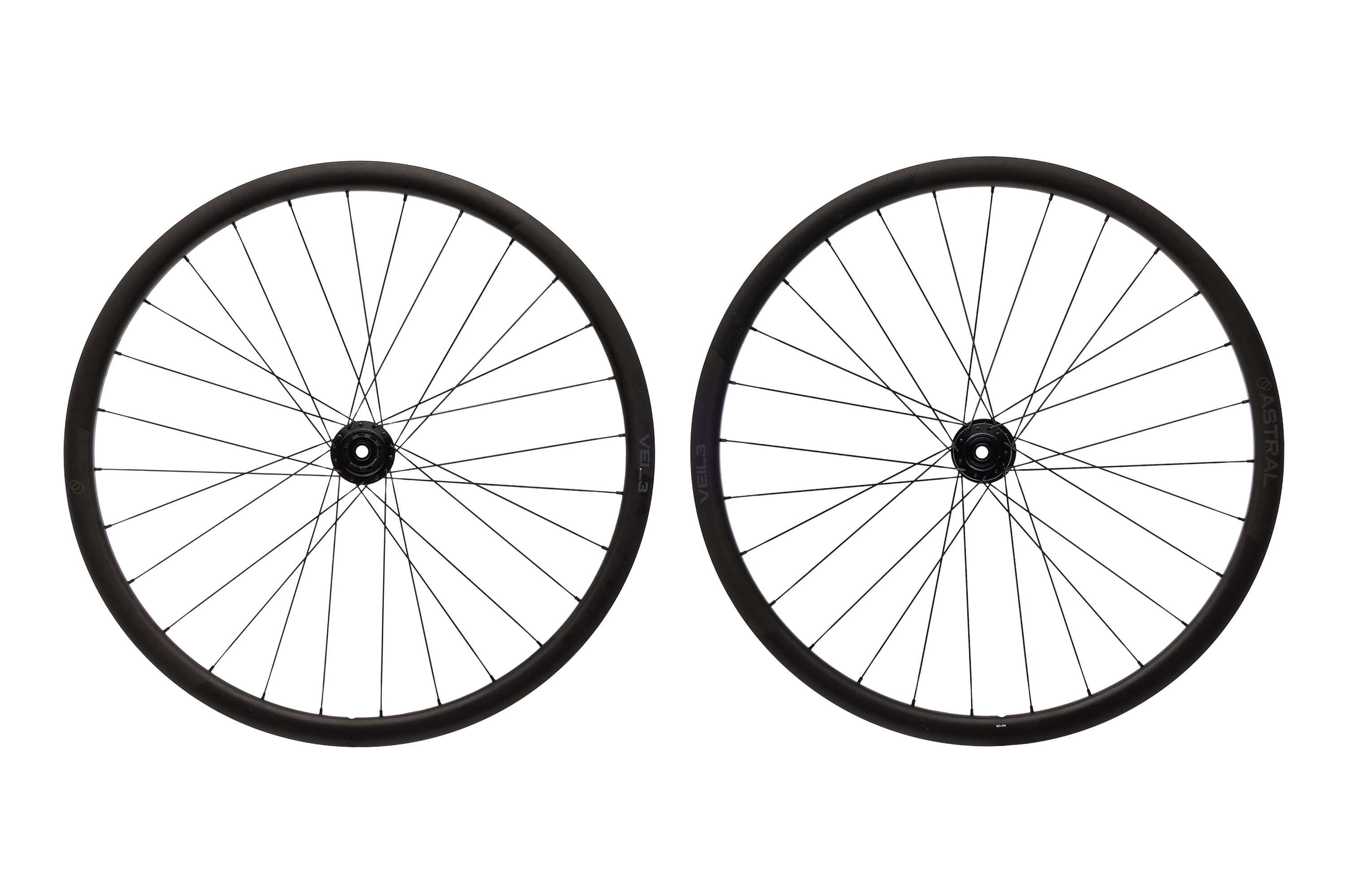 Astral Veil3 Carbon Tubeless 700c Wheelset with SRAM 900 Hubs - Lightweight Road Bike Wheels for Racing & Performance Cycling