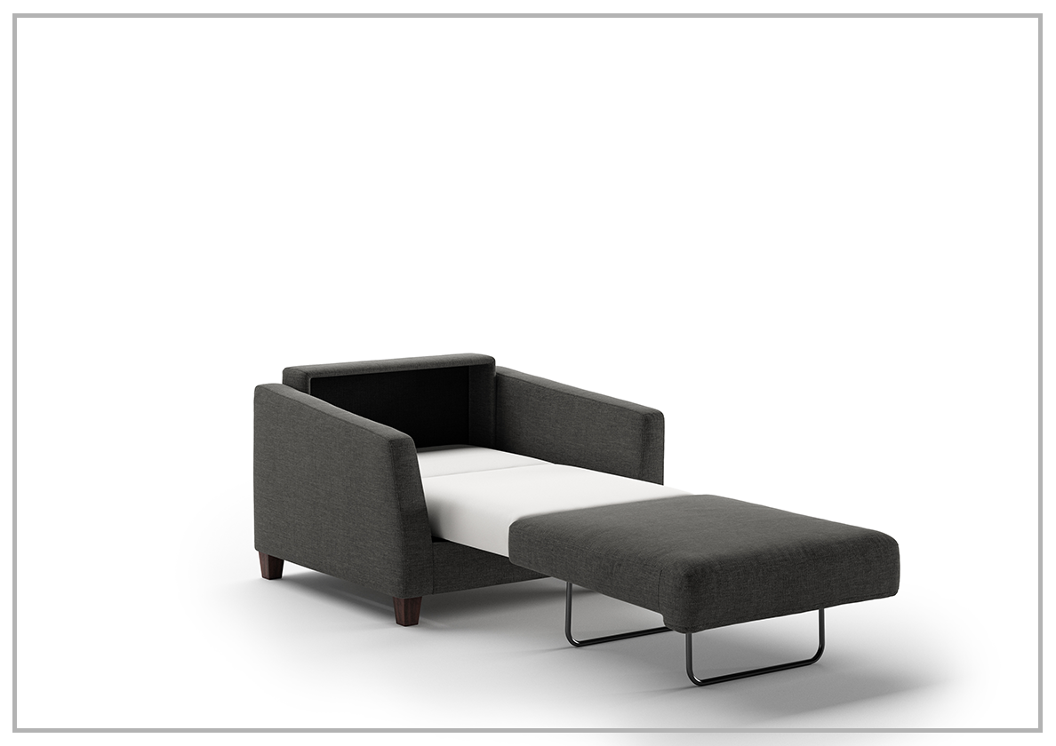 Custom Luonto Monika Fabric Sleeper Sofa - Handmade to Order | Convertible Couch Bed for Small Spaces & Guest Rooms | Perfect for Apartments, Dorms & Home Offices