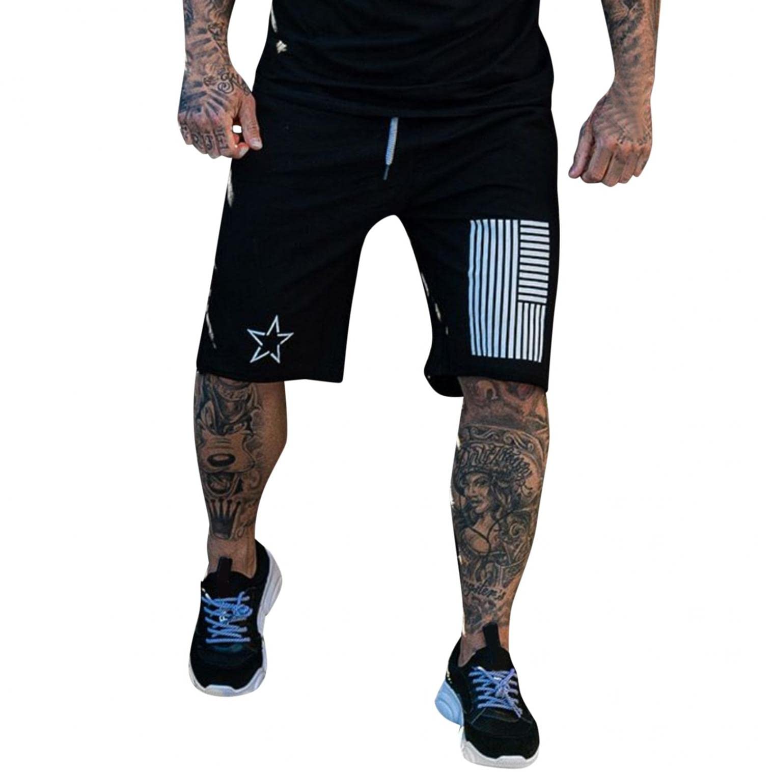 **Men's Quick Dry Athletic Shorts with Pockets - Loose Fit Running, Workout, Training & Basketball Shorts - Perfect for Gym, Sports & Casual Wear**