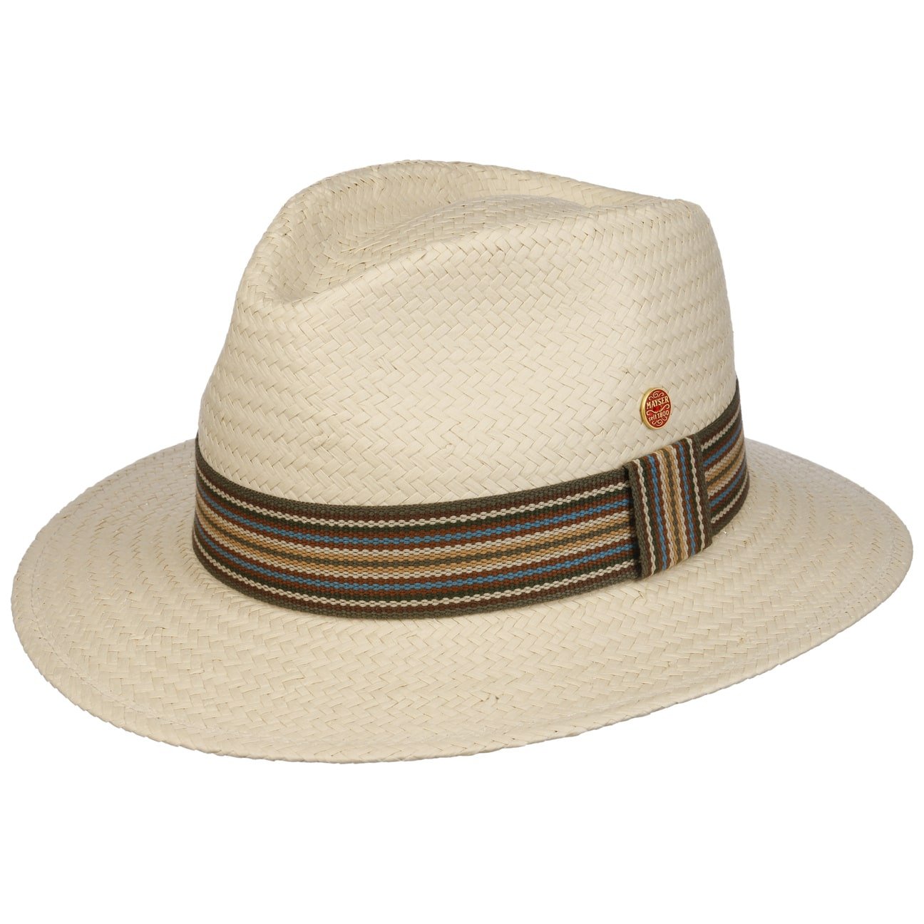 Stylish Mayser Mathis Summer Straw Hat for Women - Breathable & Lightweight Sun Hat for Beach, Travel & Outdoor Activities