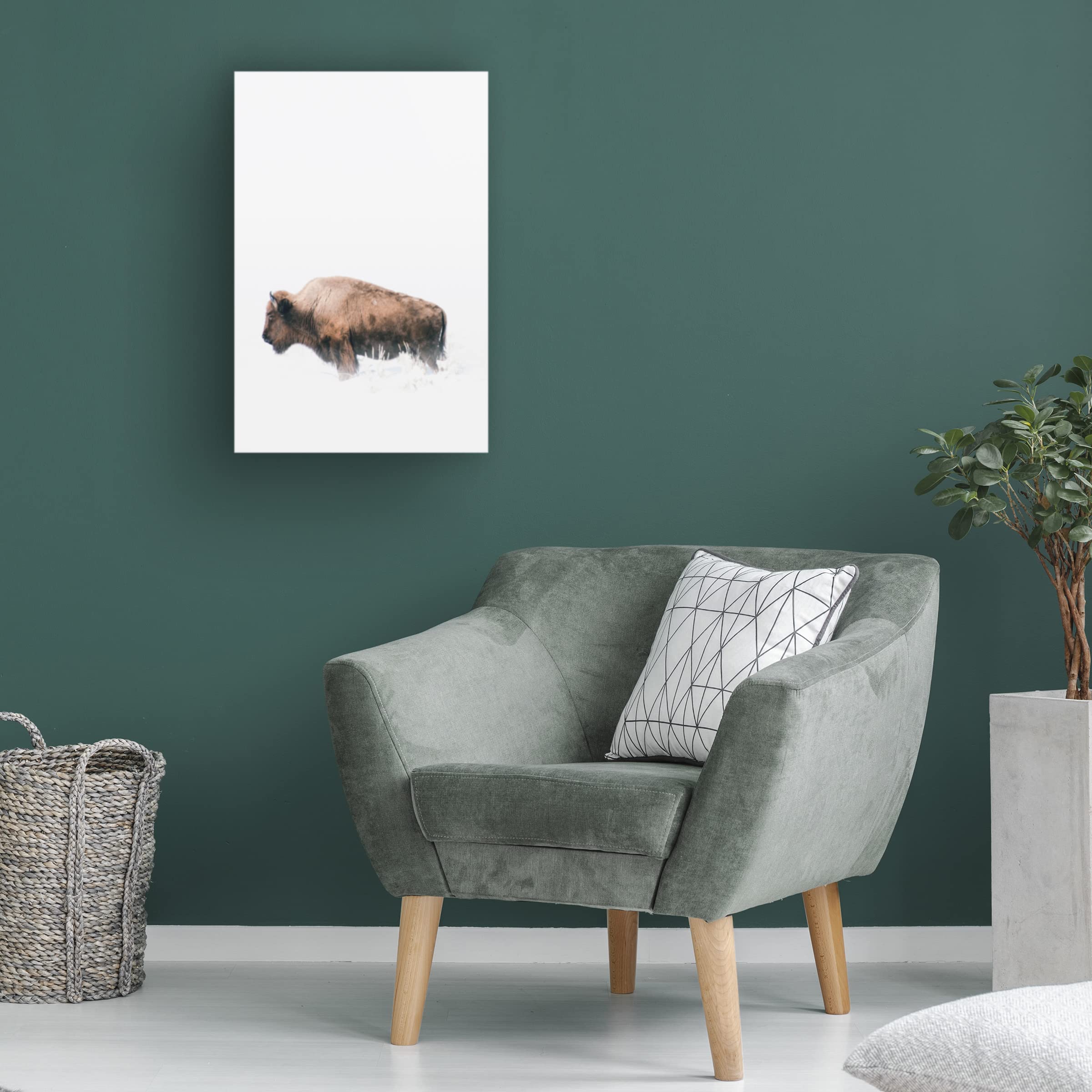 Annie Bailey Art 'Waiting' Canvas Wall Art Print - Elegant Home Decor for Living Room, Bedroom & Office | Trademark Fine Art Collection