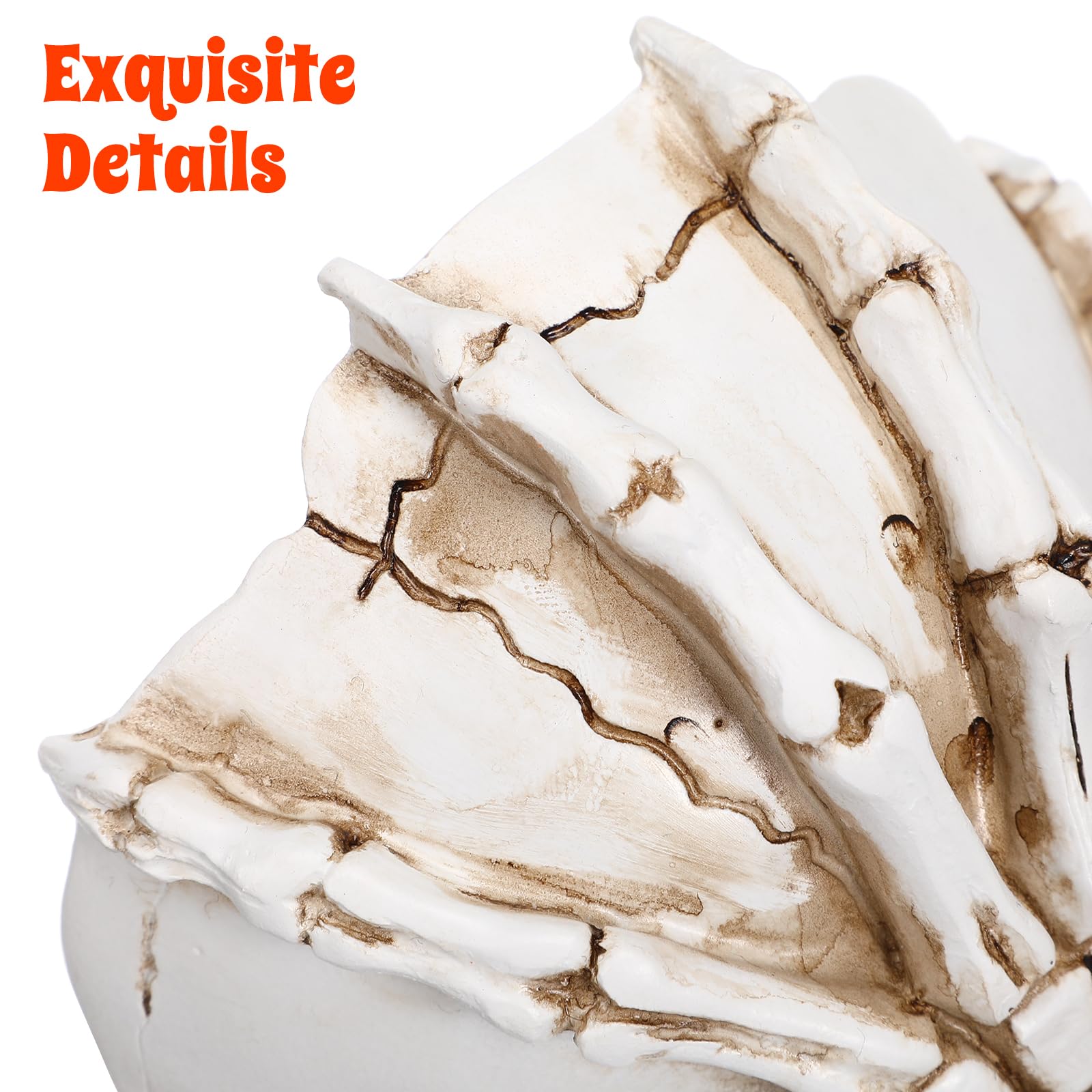 Skeleton Candy Bowl - Halloween Resin Tray for Party & Home Decor