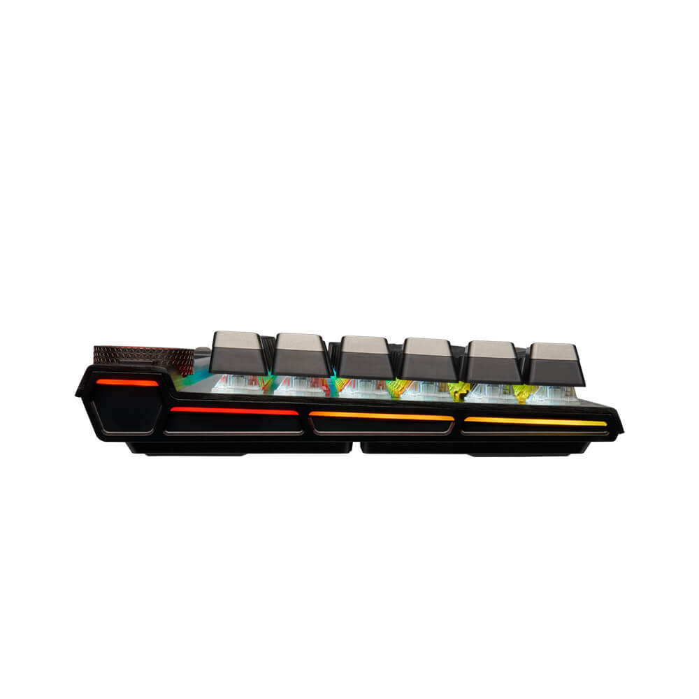 Corsair K100 RGB Optical Mechanical Gaming Keyboard - OPX Rapidfire Switches, PBT Keycaps - Perfect for Competitive Gaming & Professional Typing