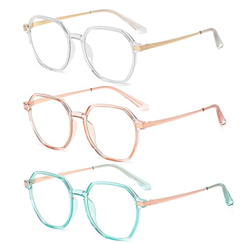 Clear/Pink/Green