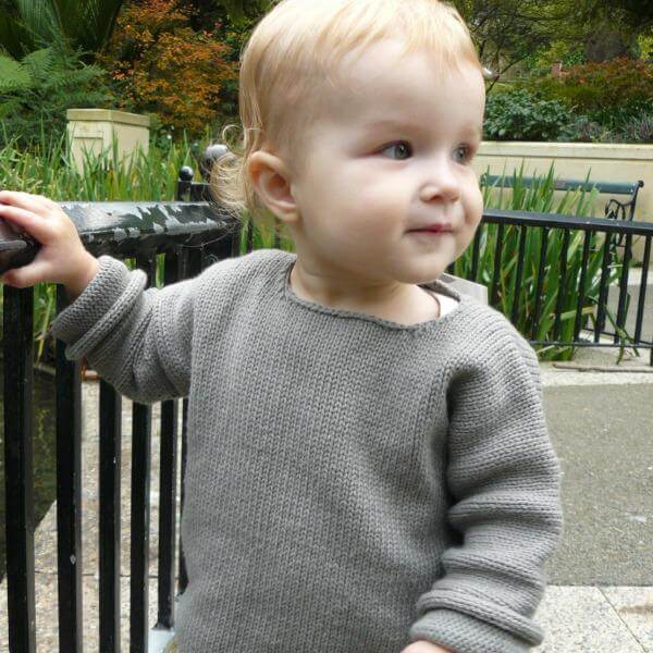 Cozy Baby Slouchy Sweater - Soft & Comfortable Knit Pullover for Infants & Toddlers - Perfect for Playtime, Outings & Photo Shoots