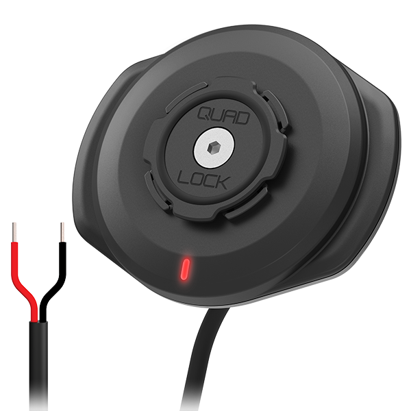 Wireless Charging Phone Mount for Motorcycles - Fast Qi Charger for iPhone & Android - Perfect for Commuting, Touring & Adventure Riding