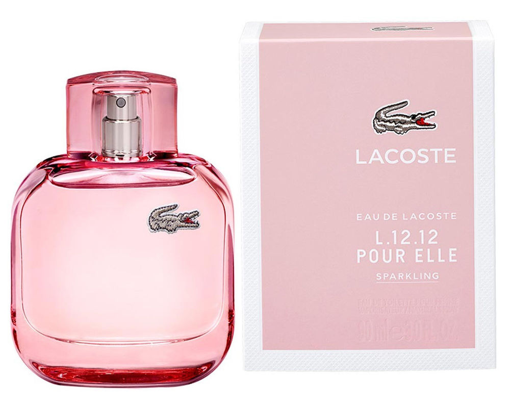 L.12.12 Pour Elle Sparkling Eau de Toilette for Women - 90ml Floral Fragrance Perfume | Perfect for Date Night, Office & Special Occasions