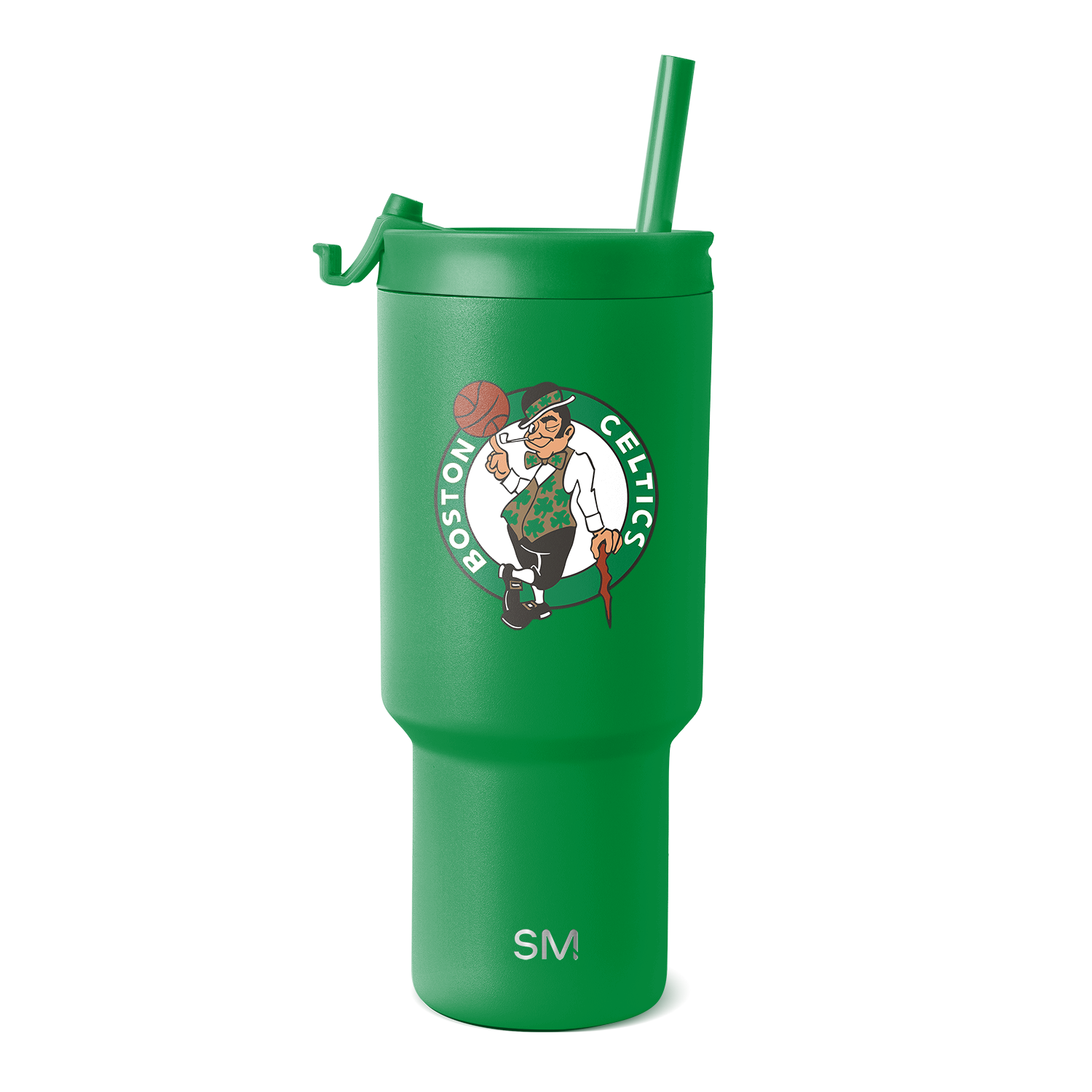 NBA Trek Tumbler with Flip Lid - Insulated Stainless Steel Water Bottle for Basketball Fans - Perfect for Gym, Workouts & Outdoor Activities