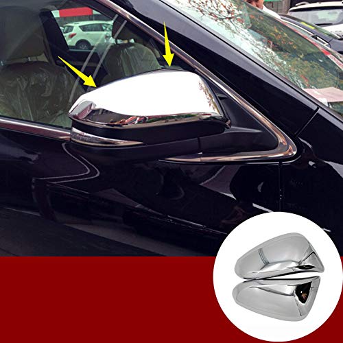 Toyota Fortuner Side Door Rearview Mirror Covers (2016-2020) - ABS Exterior Mirror Caps Trim Accessories for Enhanced Style & Protection - Perfect for Off-Roading & Daily Commuting