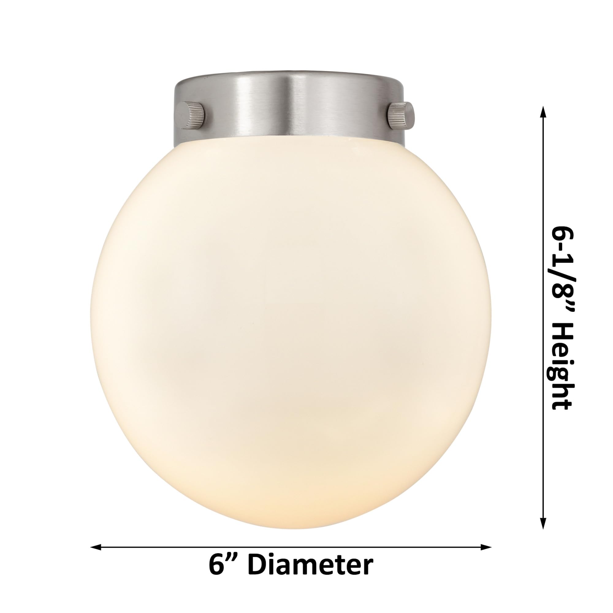 Ballston Collection Chrome Finish Transitional One Light Mini Pendant - Modern Lighting Fixture for Kitchen Island, Dining Room & Entryway Decor