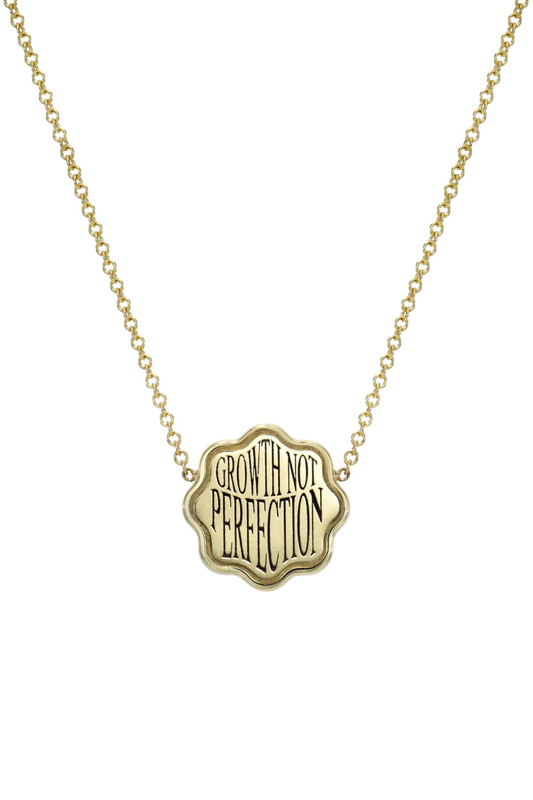 Petite Talisman Signet Pendant Necklace - Dainty Gold Silver Charm Jewelry for Women - Perfect for Everyday Wear, Gift Giving & Special Occasions