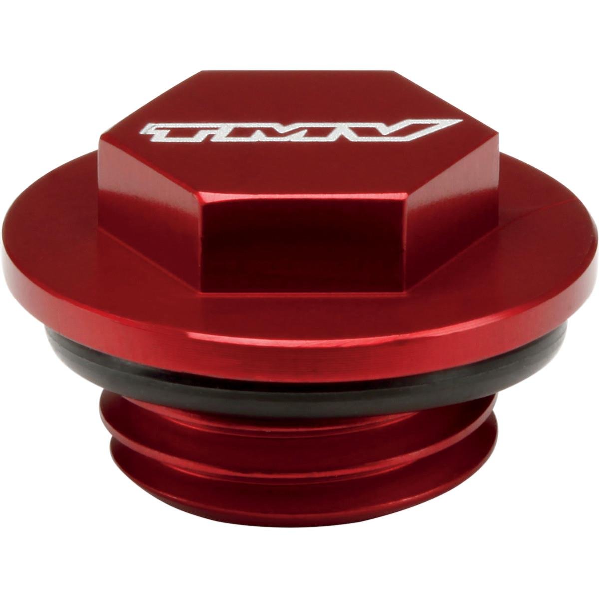 TMV Oil Filler Plug - Red Replacement Cap for Engine Maintenance - Perfect for Car, Motorcycle & ATV Oil Changes