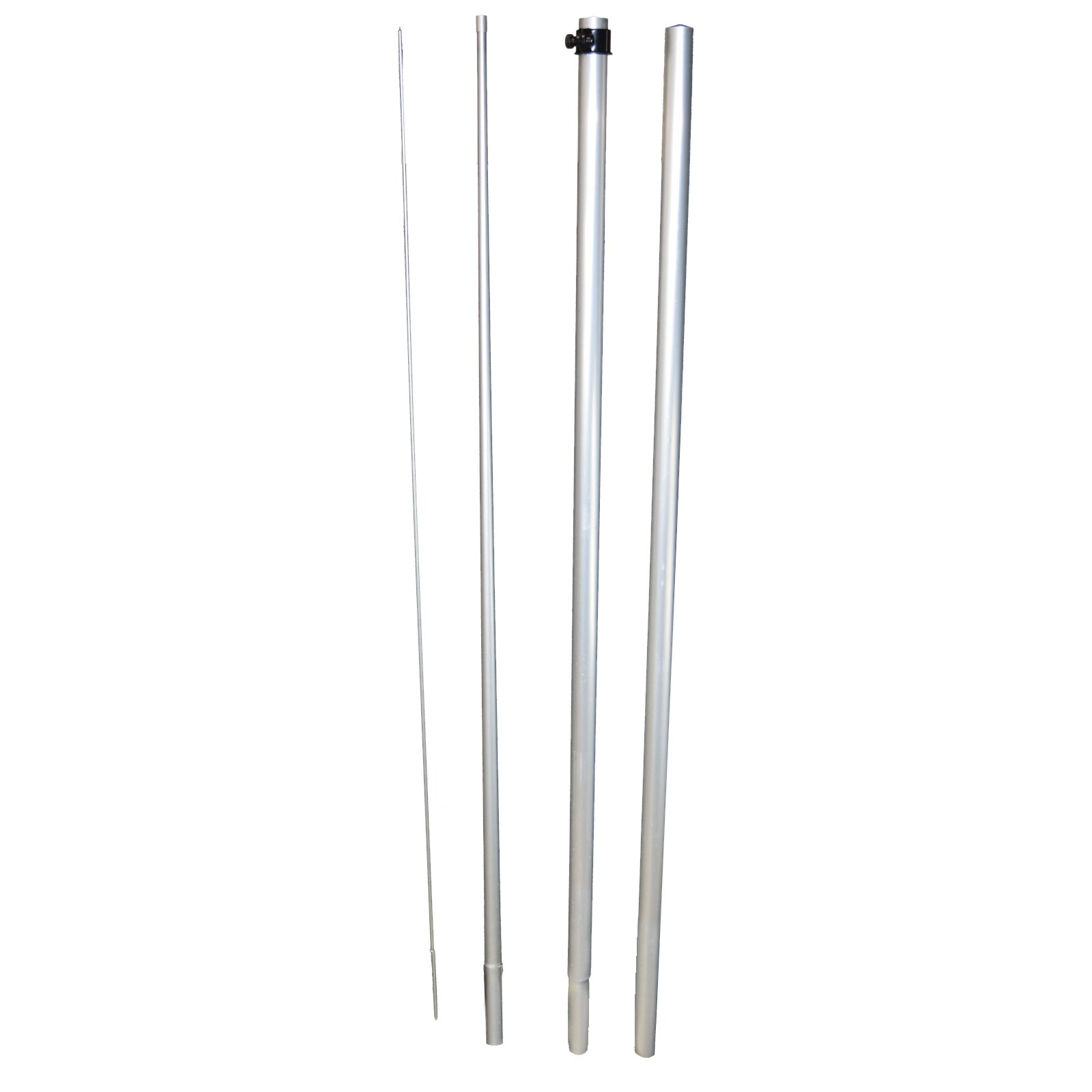 NEOPlex Balloons Feather Flag and Pole Set - 12' Windless Swooper Feather Flag with 15-Foot Flagpole for Outdoor Advertising, Car Dealerships, Grand Openings, and Sporting Events