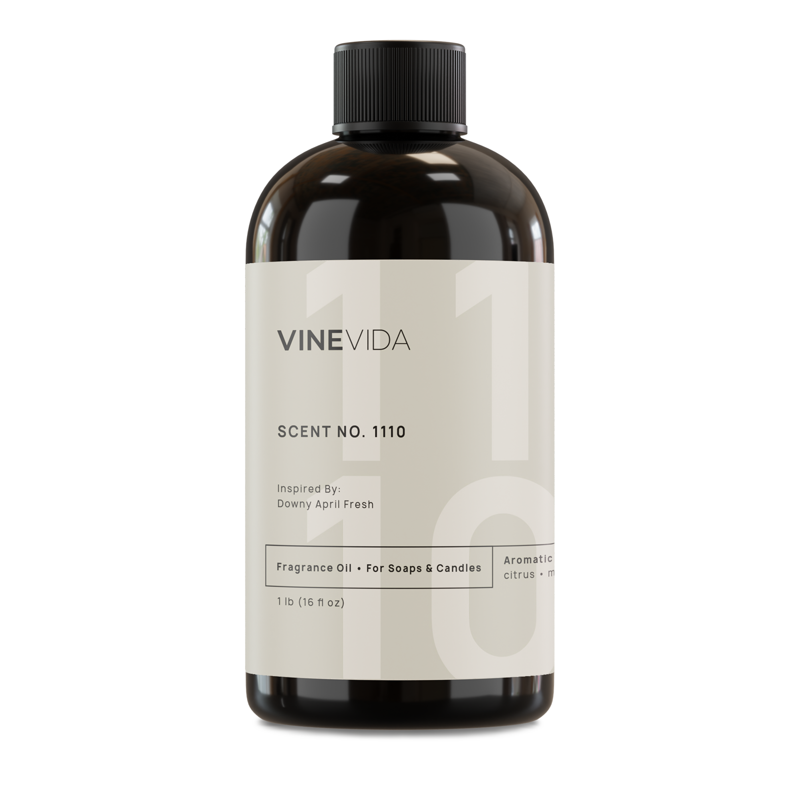 NO. 1110 April Fresh Scented Fragrance Oil for Handmade Soaps, Candles & DIY Crafts - Inspired by Downy - Perfect for Home Aromatherapy, Gift Making & Relaxation