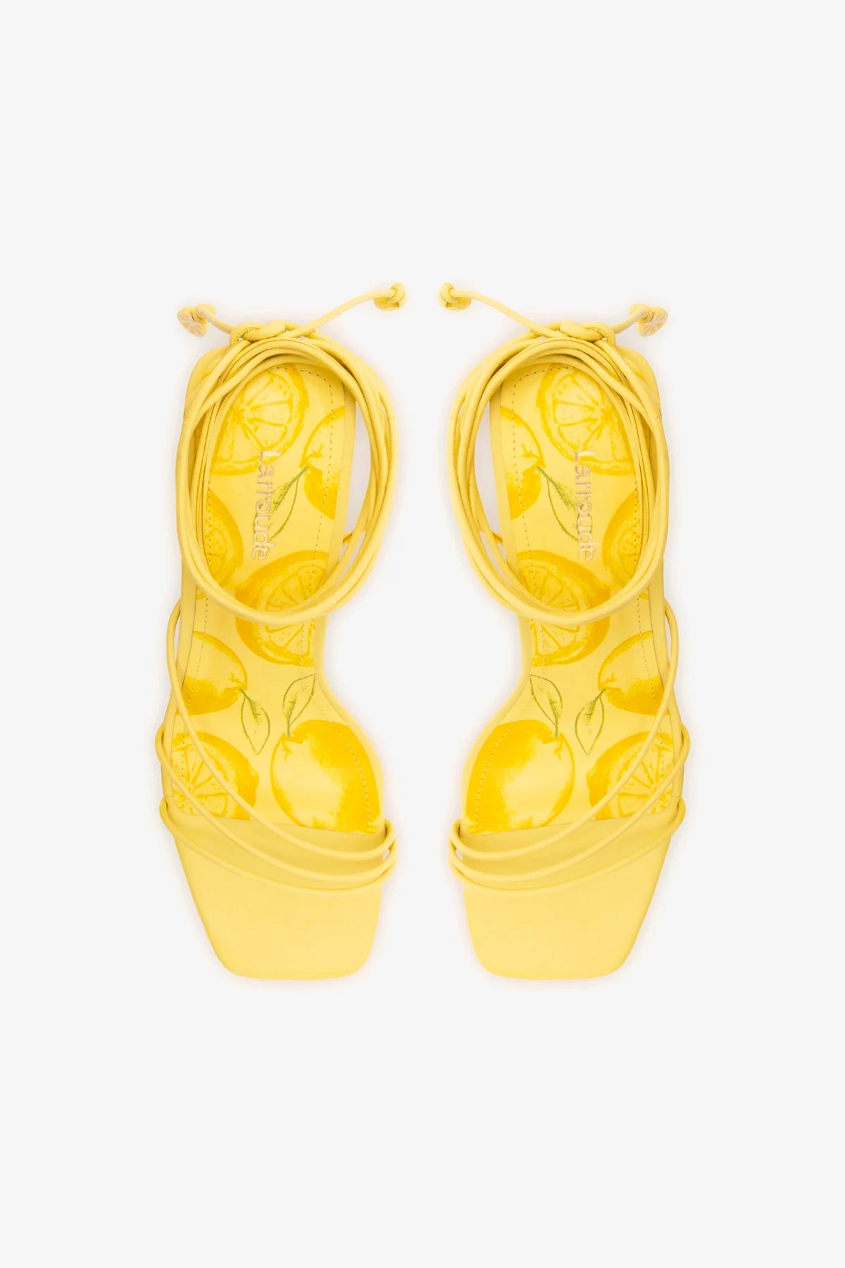 Nadia Women's Leather Sandals in Lemonade Color - Comfortable & Stylish Summer Casual Shoes for Beach, Walking, and Outdoor Activities