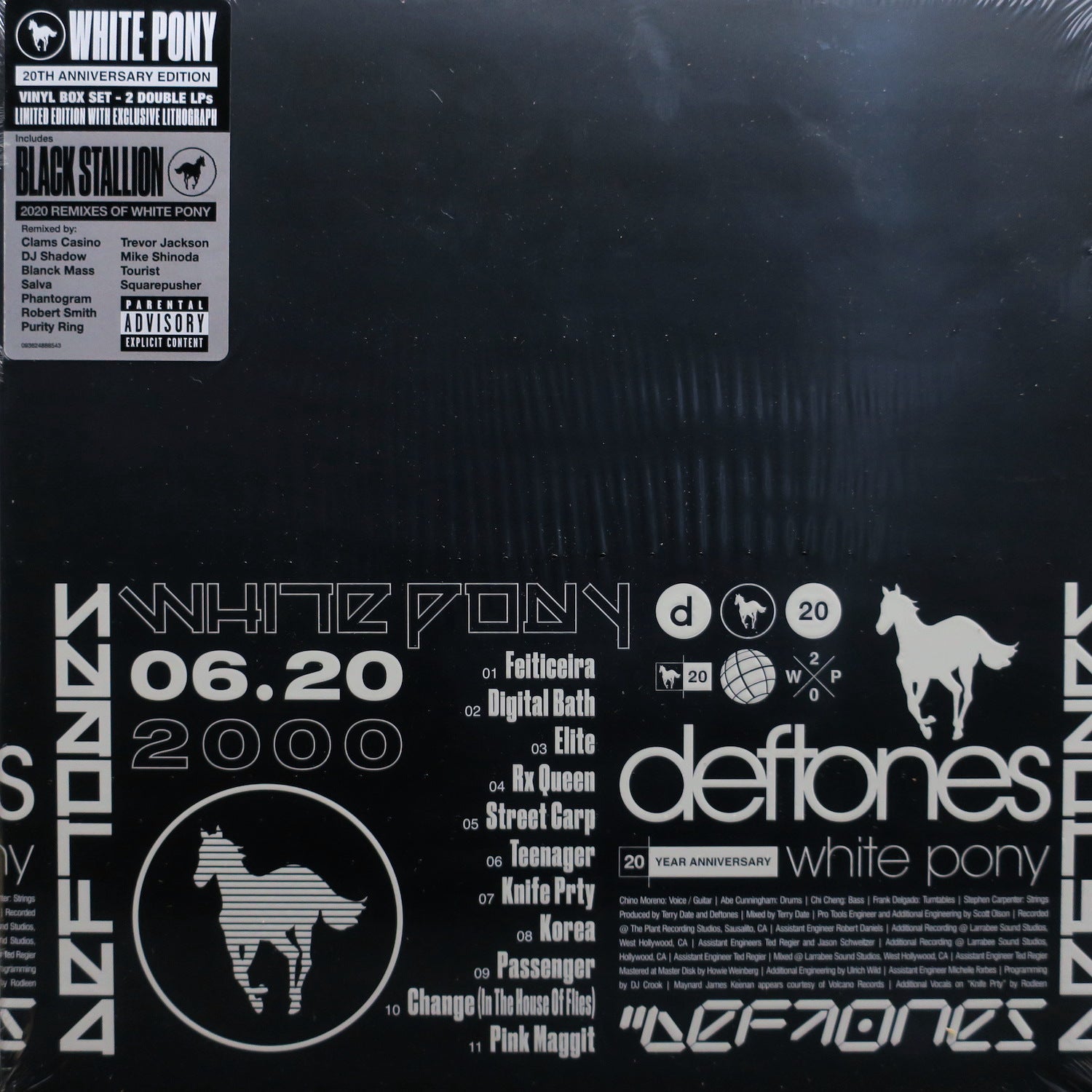 DEFTONES 'White Pony' Deluxe Edition 4LP Vinyl Record Set with Exclusive Art Print - Limited Edition Collectible for Music Lovers & Vinyl Enthusiasts - Perfect for Home Listening, Gifts & Music Collections