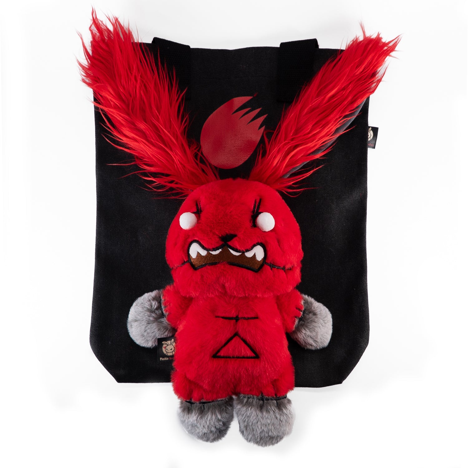 Plushie Dreadfuls Rage Rabbit Stuffed Animal - Soft Emotional Support Toy for Stress Relief & Anger Management | Perfect for Therapy, Gifts & Home Decor
