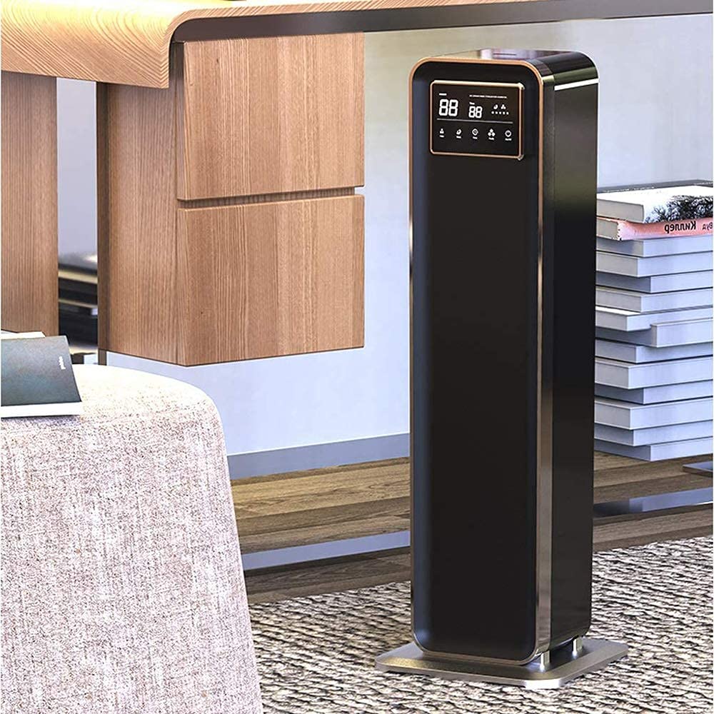 8.5L Cool Mist Ultrasonic Humidifier for Bedroom & Home - Large Capacity, Humidistat, Auto Shut-Off, Waterless Protection - Perfect for Baby Nursery, Office & Dry Climate Relief
