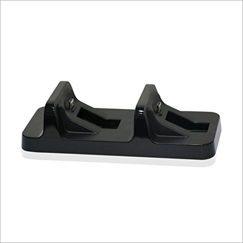 Dobe PS4 Dual Controller Charging Dock Station - Fast Charging Stand for PS4, PS4 Slim & PS4 Pro Controllers - Compact Design for Gaming Setup & Home Entertainment System