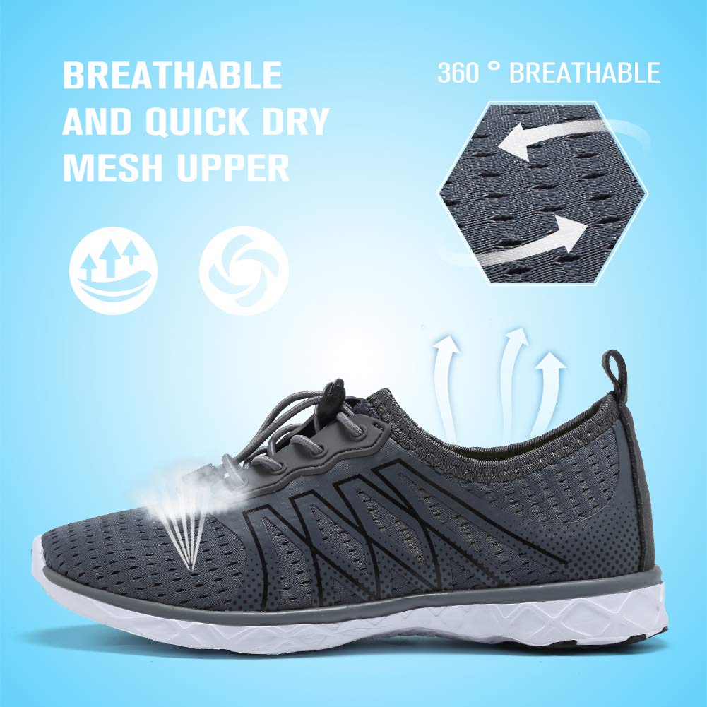 **CIOR Kids Water Shoes for Boys & Girls - Lightweight Aqua Athletic Sneakers for Sports, Swimming & Beach - Quick-Dry, Non-Slip Sole (Toddler/Little Kid/Big Kid)**    *Perfect for Pool, Beach, Water Parks & Outdoor Activities*