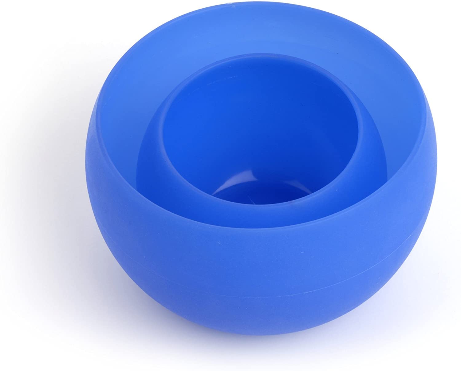 Collapsible Silicone Bowls Set - Lightweight, Durable & Eco-Friendly Camping Bowls for Backpacking, Hiking & Outdoor Adventures (Blue)