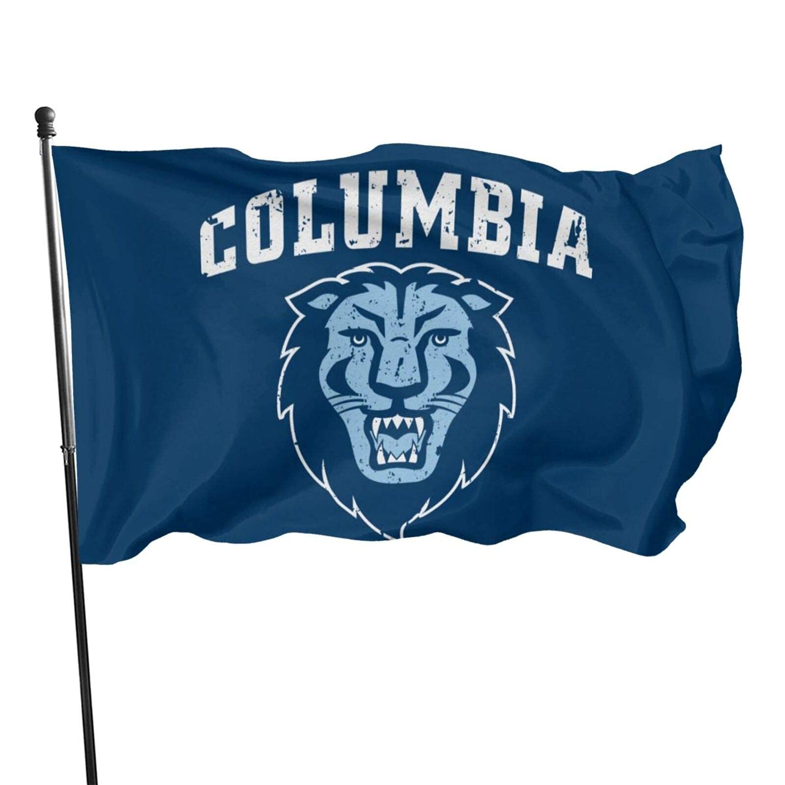 Columbia University Lions Flag 3x5 FT - Double-Sided Polyester for Indoor & Outdoor Decor