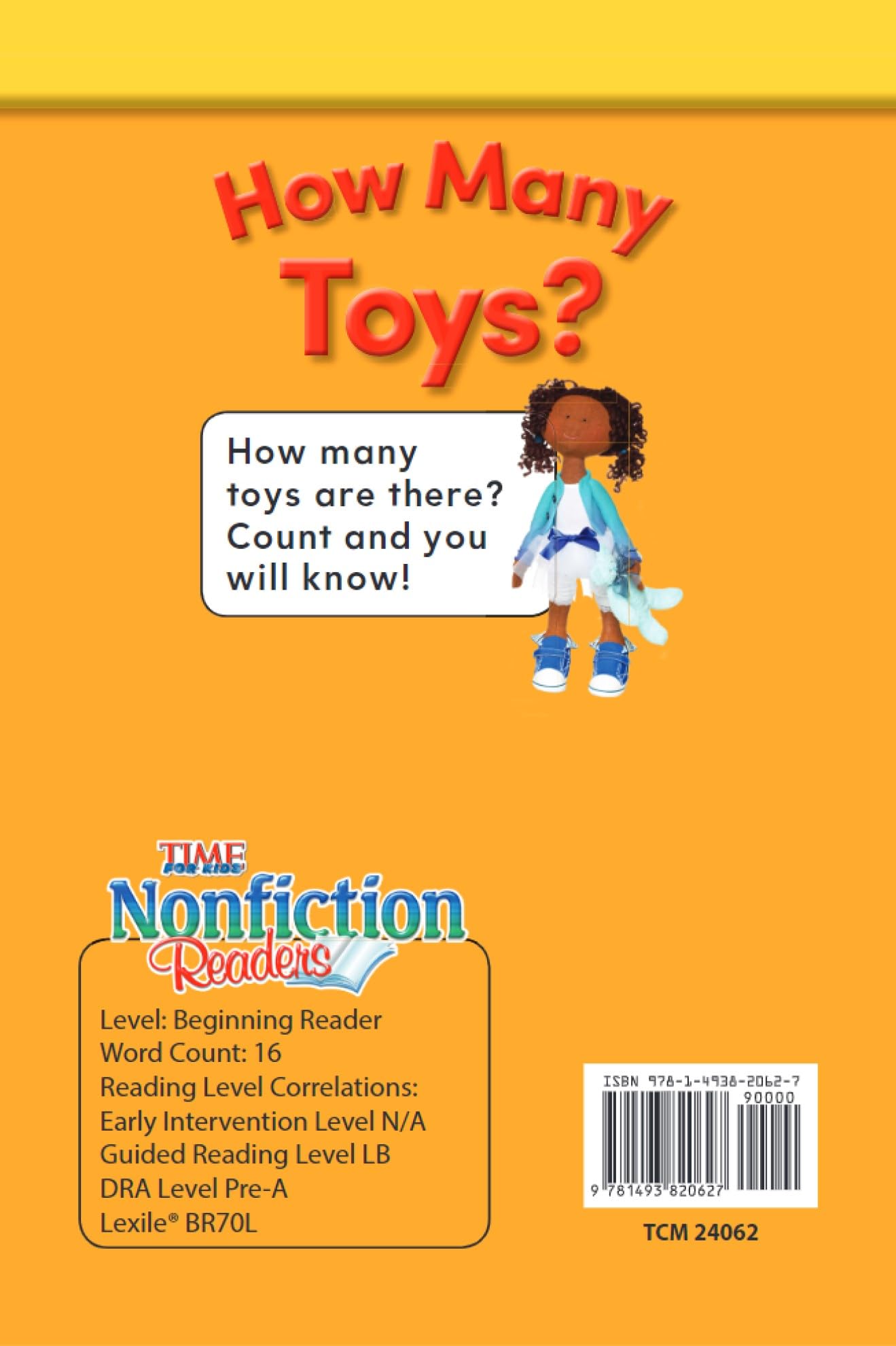How Many Toys? - TIME FOR KIDS® Nonfiction Readers - Fun Counting Book for Kids - Perfect for Classroom Learning & Homeschooling Activities