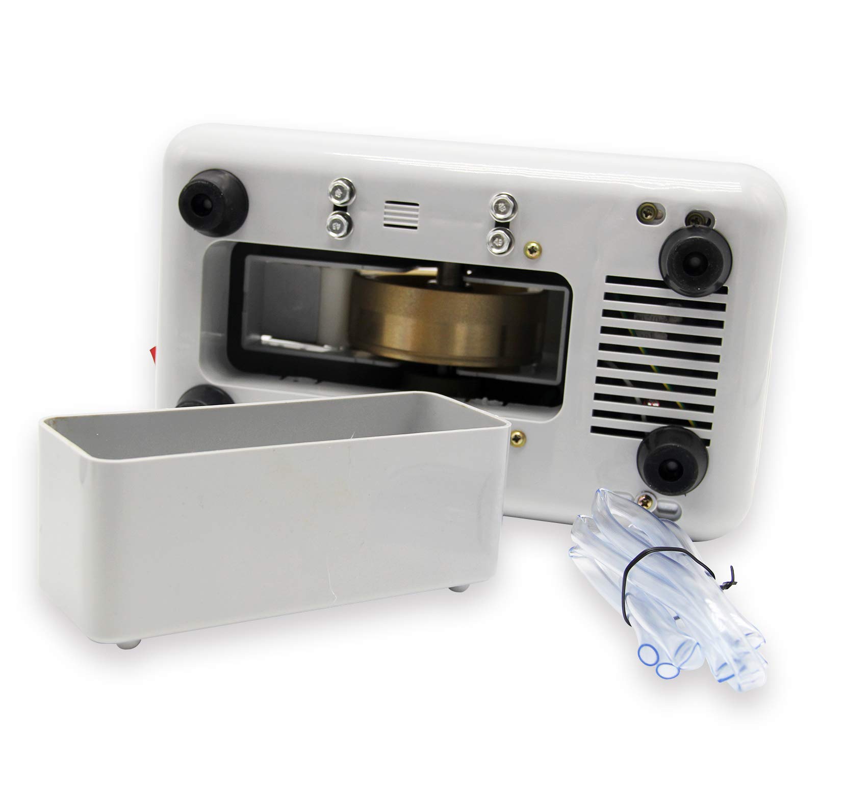 Huanyu Manual Optical Lens Edger - Hand Mill Edging Machine for Eyeglass Lens Processing - 110V Grinding & Milling Tool with Rough, Fine & V-Shape Groove - Perfect for Opticians, Jewelers & DIY Lens Crafting