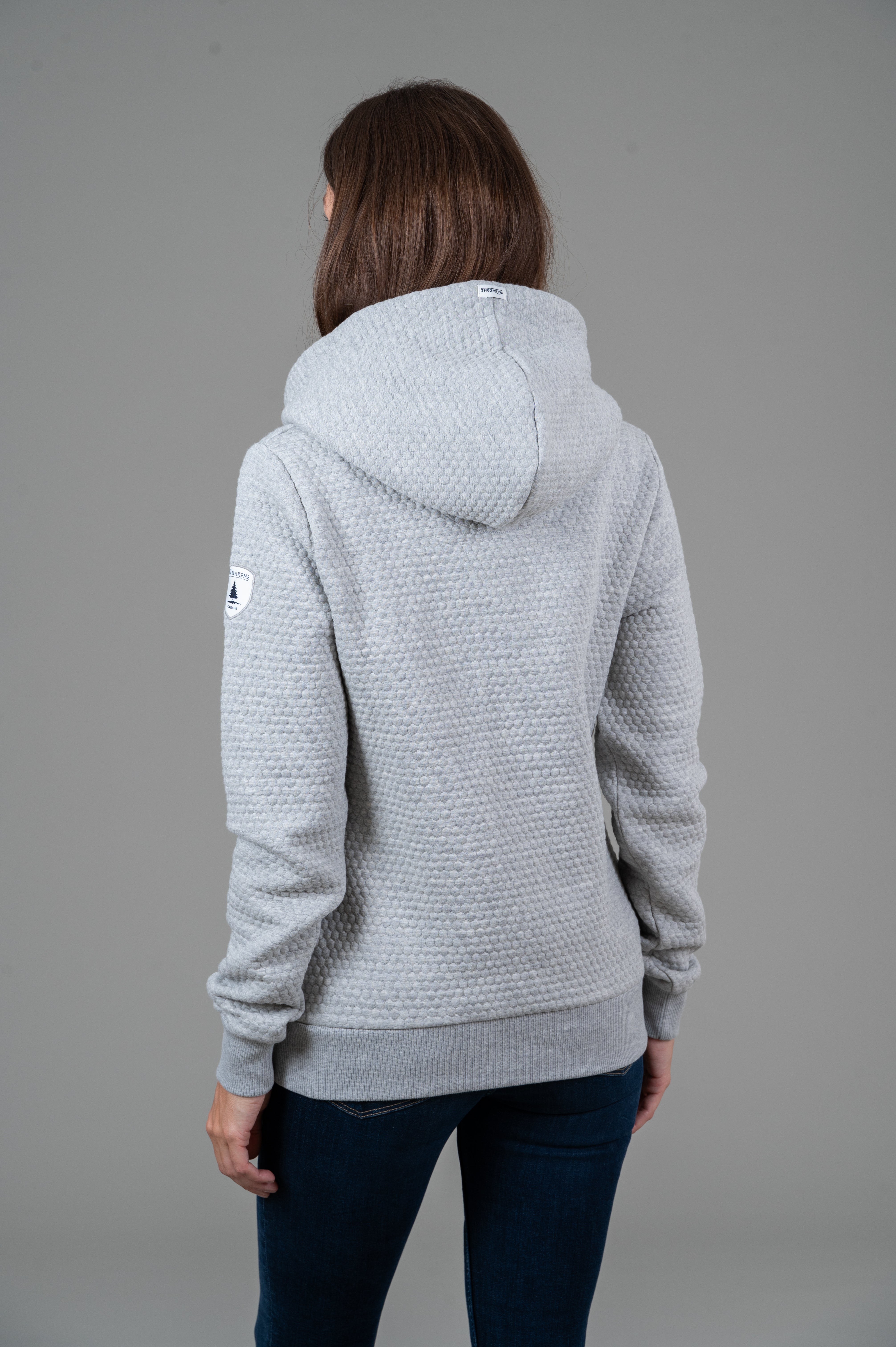Pixa Light Heather Grey Hexagon Hoodie - Trendy Unisex Pullover for Casual Wear & Street Style | Perfect for Everyday Outfits, Gym, and Outdoor Activities