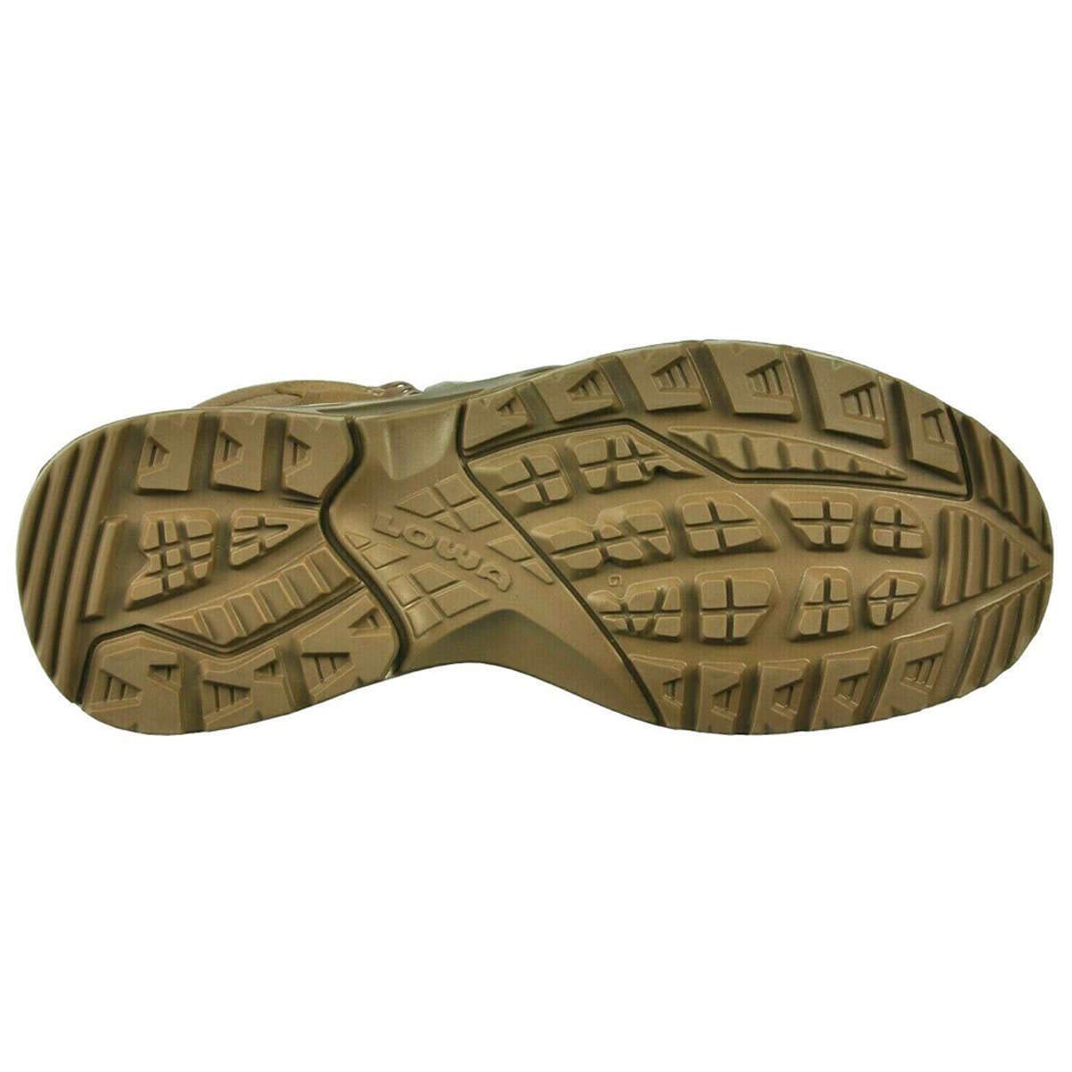 Lowa Men's Zephyr GTX Hi TF Hiking Boots - Coyote Brown, Size 10 - Waterproof & Durable for Outdoor Adventures, Trekking, and Mountain Climbing
