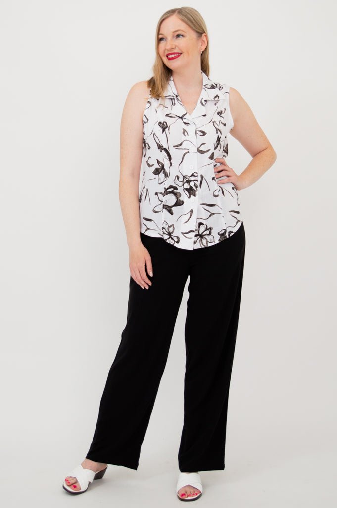 Lexa Tank Top - Soft & Comfortable Linen Bamboo Blend for Women | Perfect for Yoga, Casual Wear & Summer Outfits